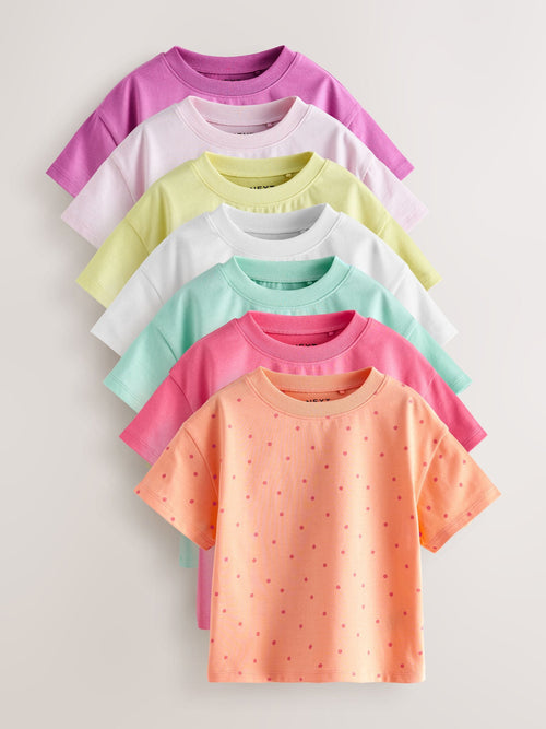 Bright T-Shirts 7 Pack (3mths-7yrs) image 1
