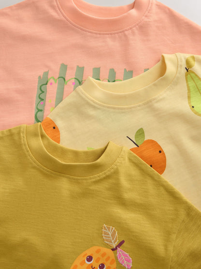 Dsiney Kidz - Green Fruit T-Shirts 3 Pack (3mths-7yrs) image 7