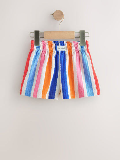 Orange/Purple Shorts 4 Pack (3mths-7yrs) image 5