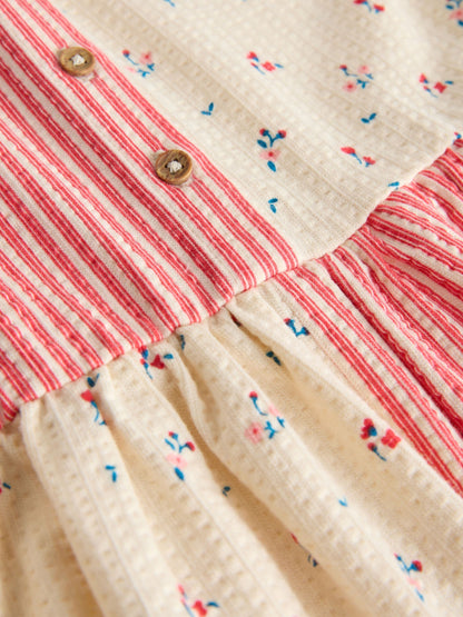 Dsiney Kidz - Patchwork Strawberry Jersey Dress (3mths-7yrs) image 9