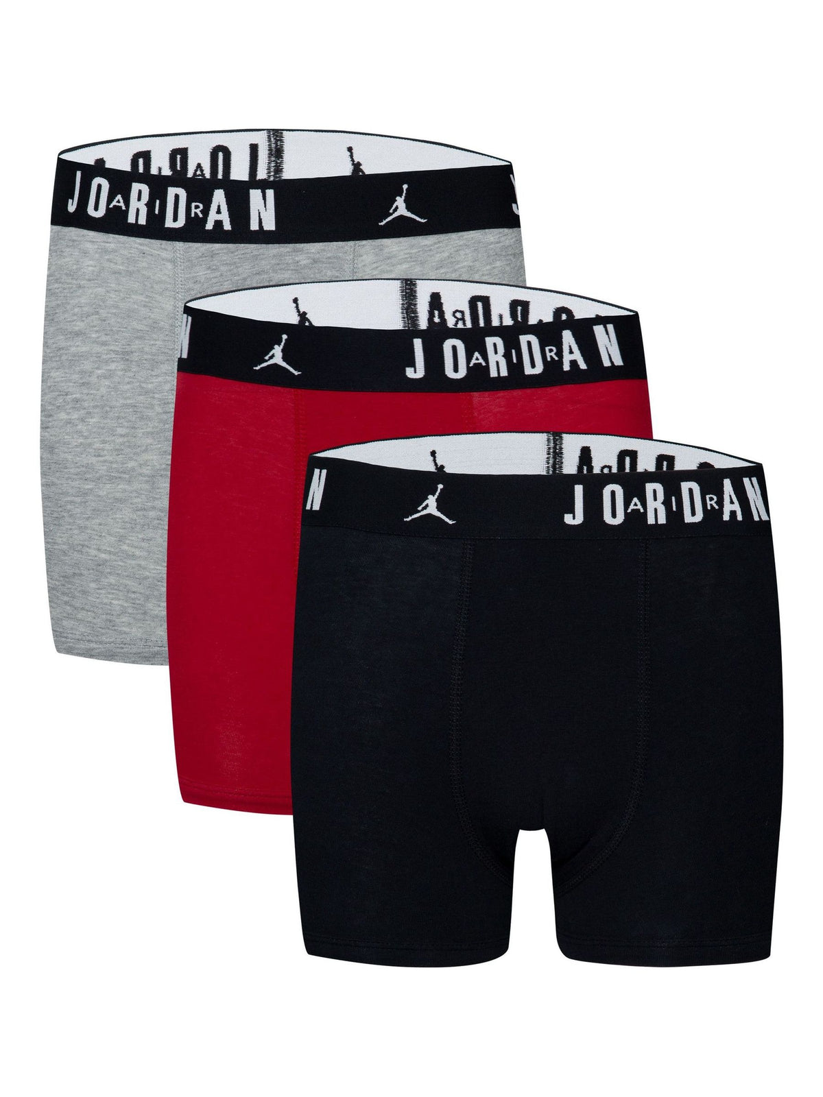 Dsiney Kidz - Jordan Red Flight Cotton Core Drifit Boxer Briefs 3 Pack image 1