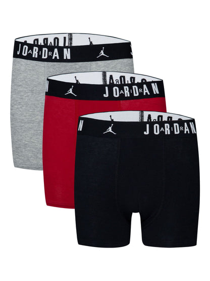 Dsiney Kidz - Jordan Red Flight Cotton Core Drifit Boxer Briefs 3 Pack image 1