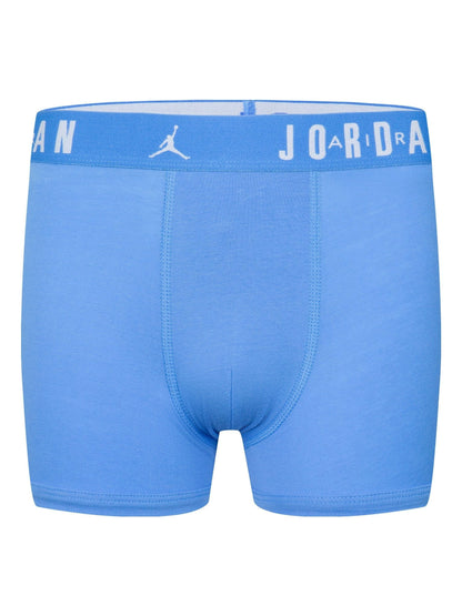 Dsiney Kidz - Jordan University Blue Flight Cotton Core Drifit Boxer Briefs 3 Pack image 4