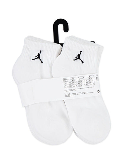 Jordan White Everyday Essentials Ankle Socks 6 Pack - image 3