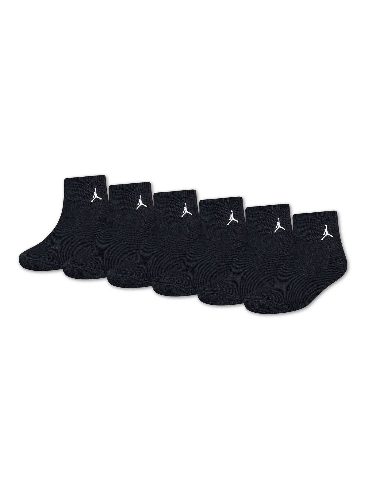 Jordan Black Everyday Essentials Ankle Socks 6 Pack - image 1