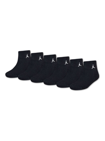 Jordan Black Everyday Essentials Ankle Socks 6 Pack - image 1