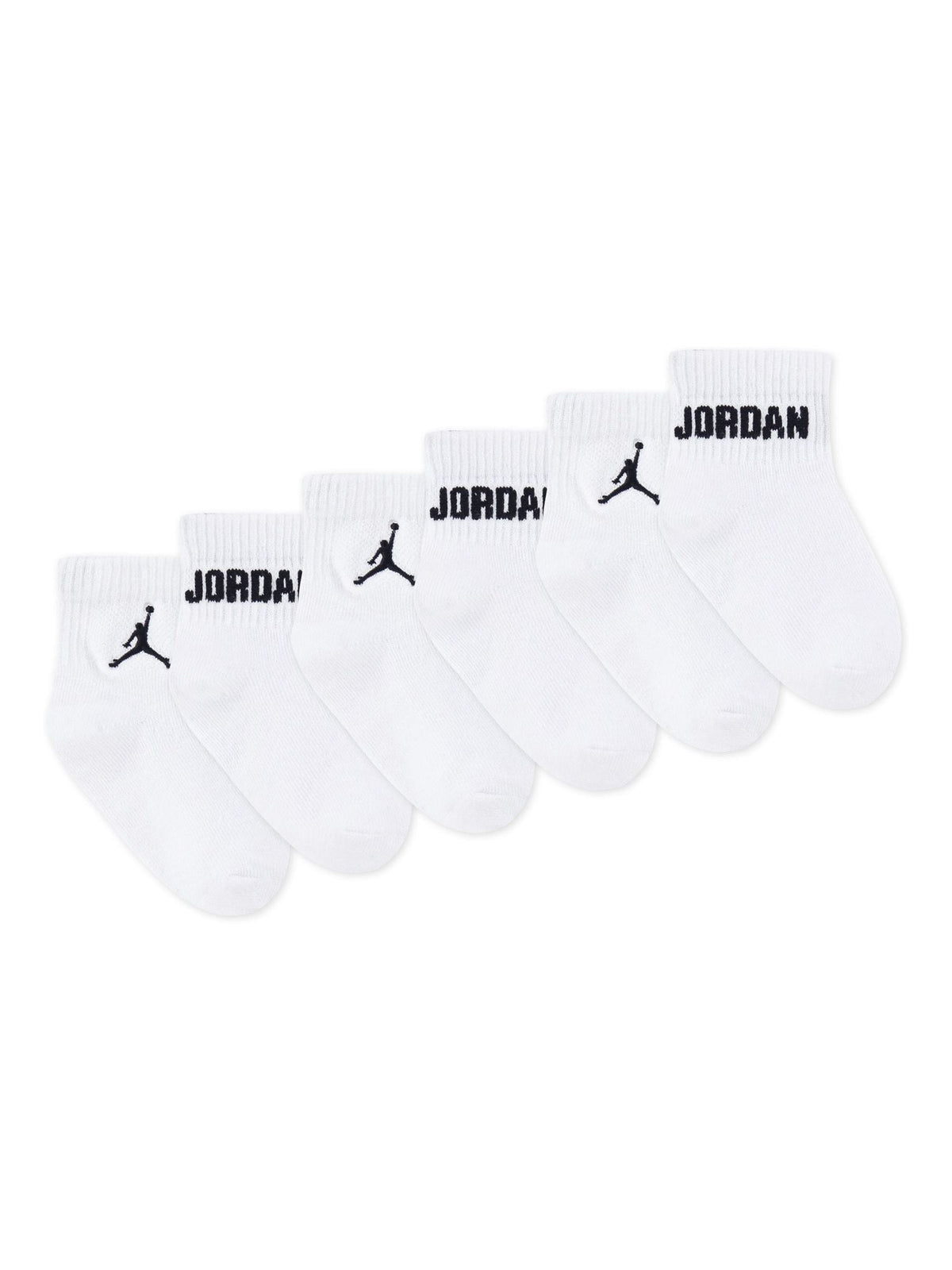 Jordan White Everyday Essential Socks 6 Pack - image 2