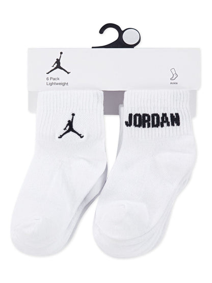 Jordan White Everyday Essential Socks 6 Pack - image 3