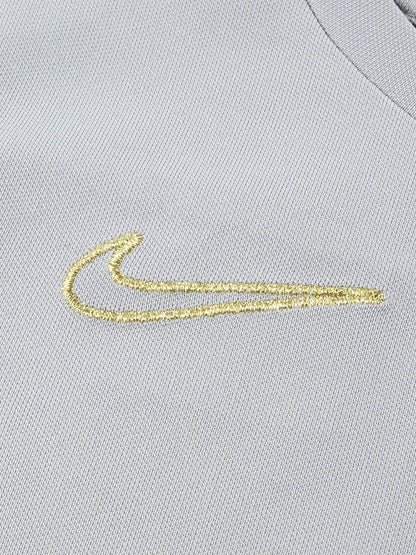 Nike Light Smoke Grey Dri-FIT Academy T-Shirt and Shorts Set image 3
