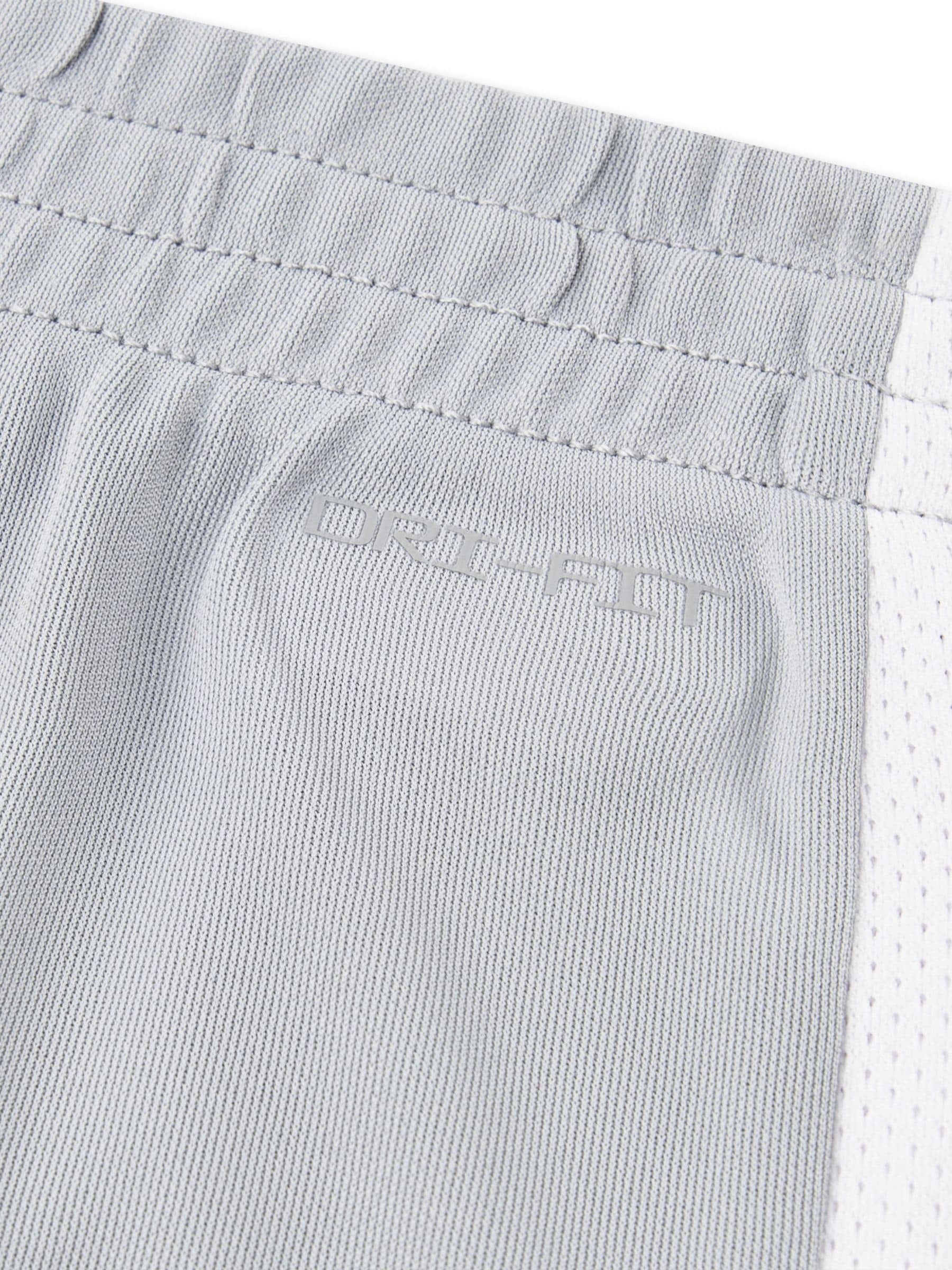 Nike Light Smoke Grey Dri-FIT Academy T-Shirt and Shorts Set image 4