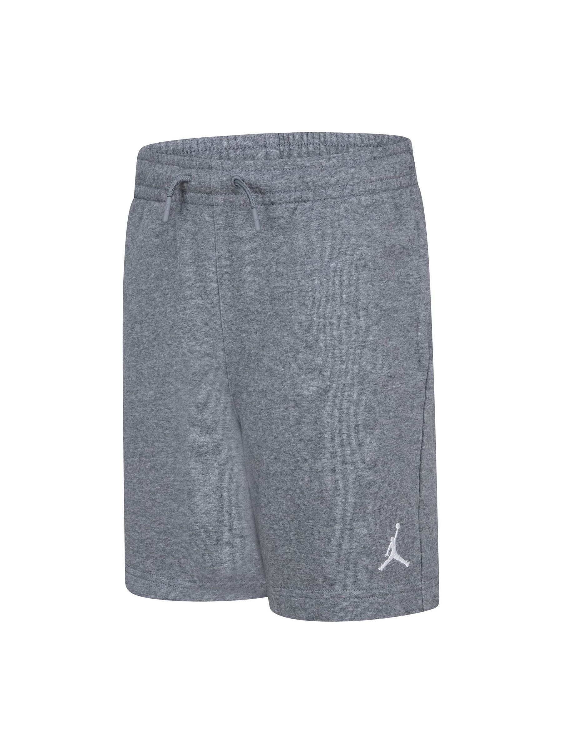 Dsiney Kidz - Jordan Carbon Heather Brooklyn Fleece Shorts image 1