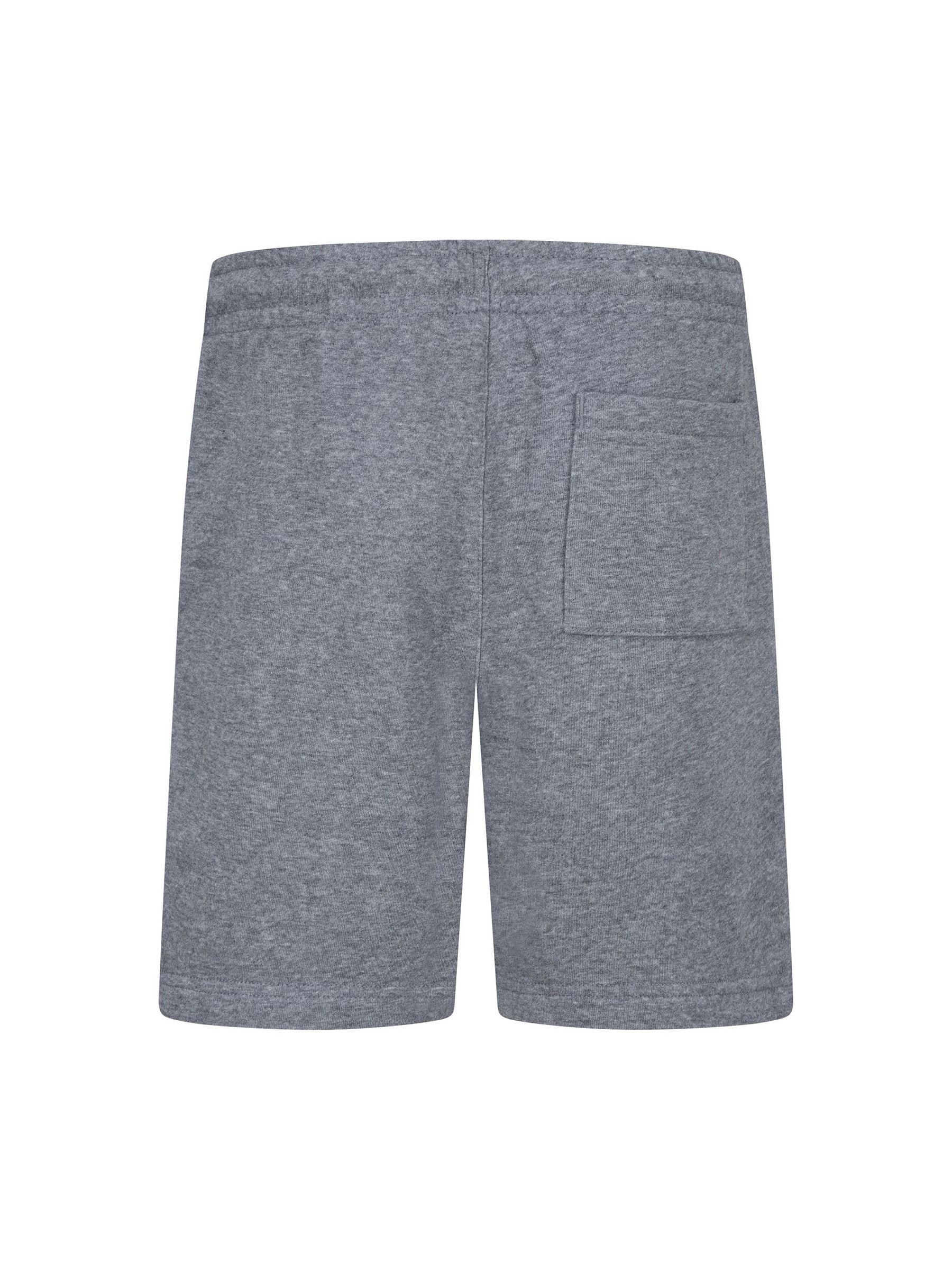 Dsiney Kidz - Jordan Carbon Heather Brooklyn Fleece Shorts image 2