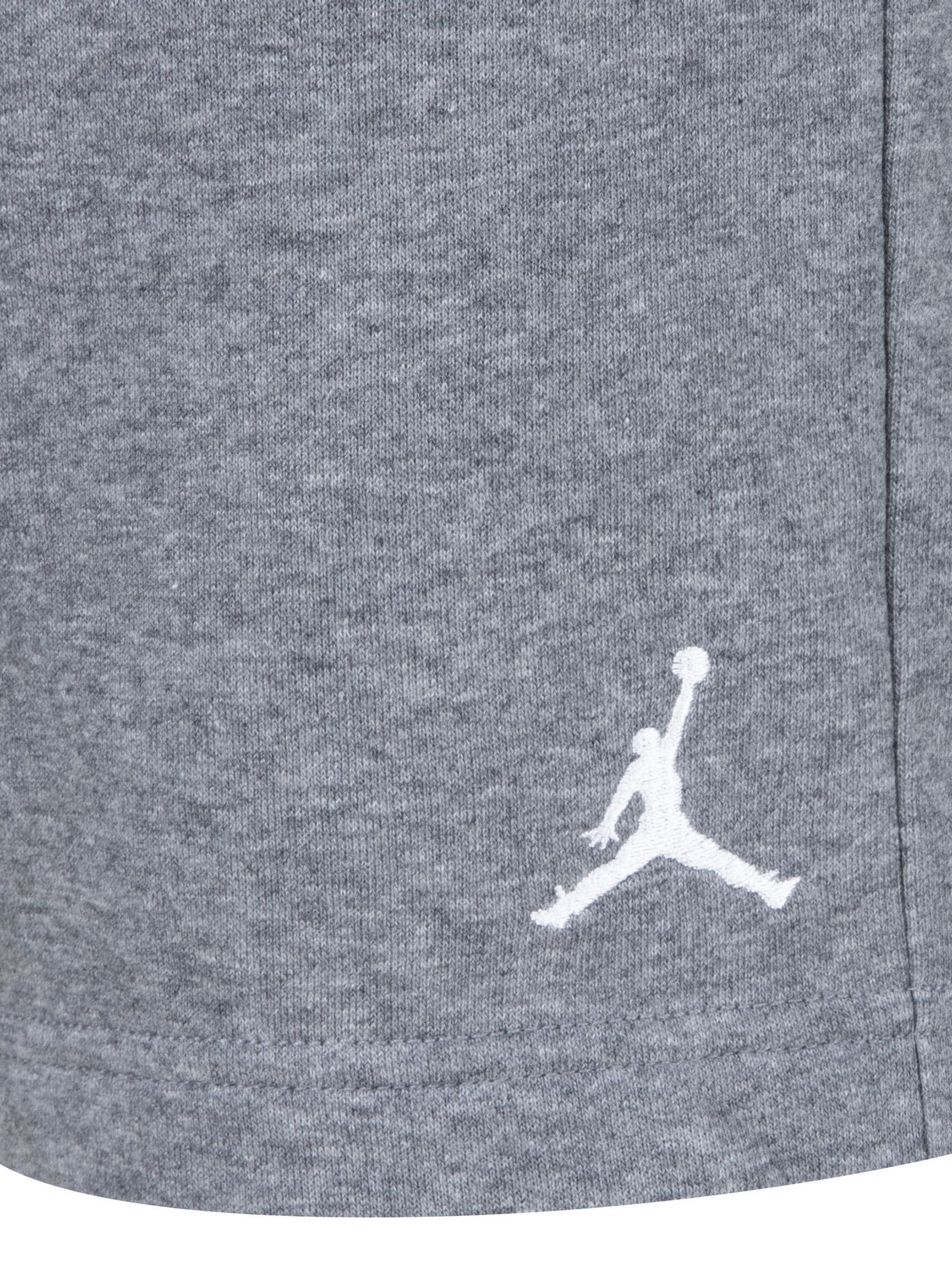 Dsiney Kidz - Jordan Carbon Heather Brooklyn Fleece Shorts image 4