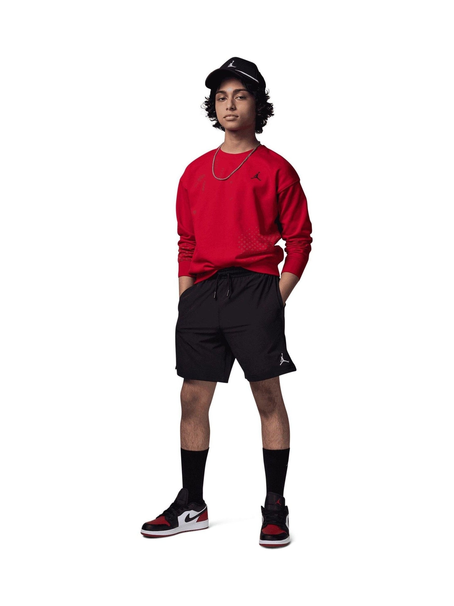 Dsiney Kidz - Jordan Black Jumpman Woven Basketball Shorts image 3