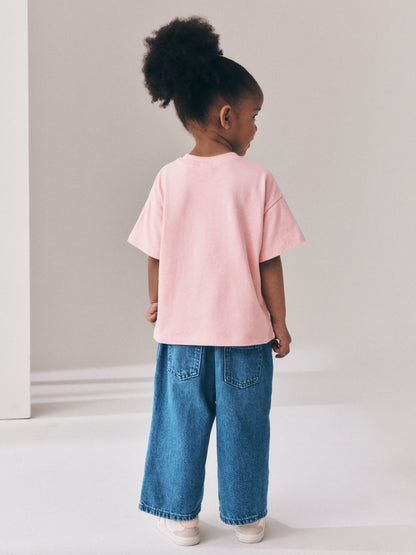 Dsiney Kidz - Pink Smile Slogan T-Shirt (3mths-7yrs) image 3