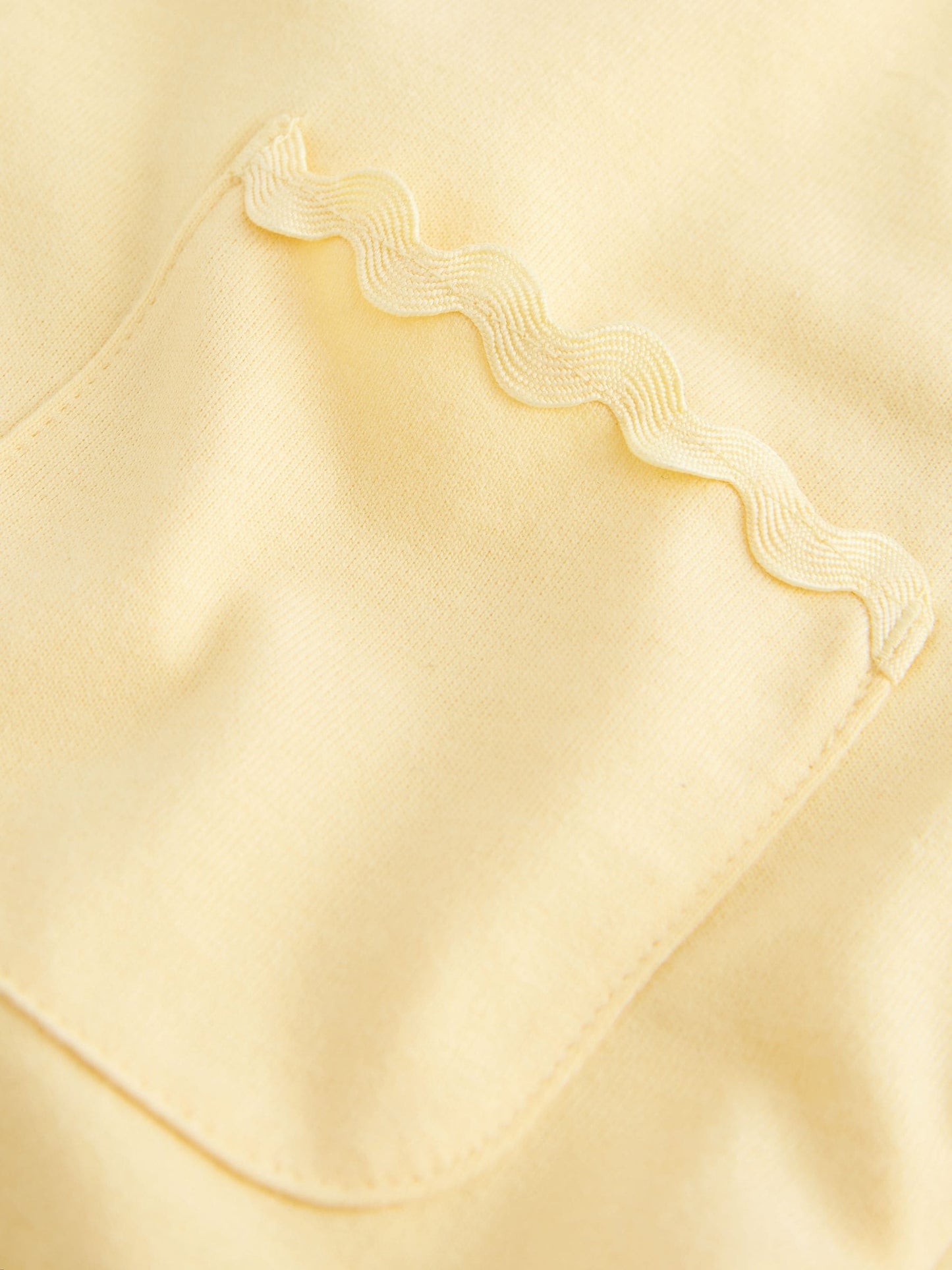 Yellow Short Sleeve Ric Rac Trim T-Shirt (3mths-7yrs) image 5