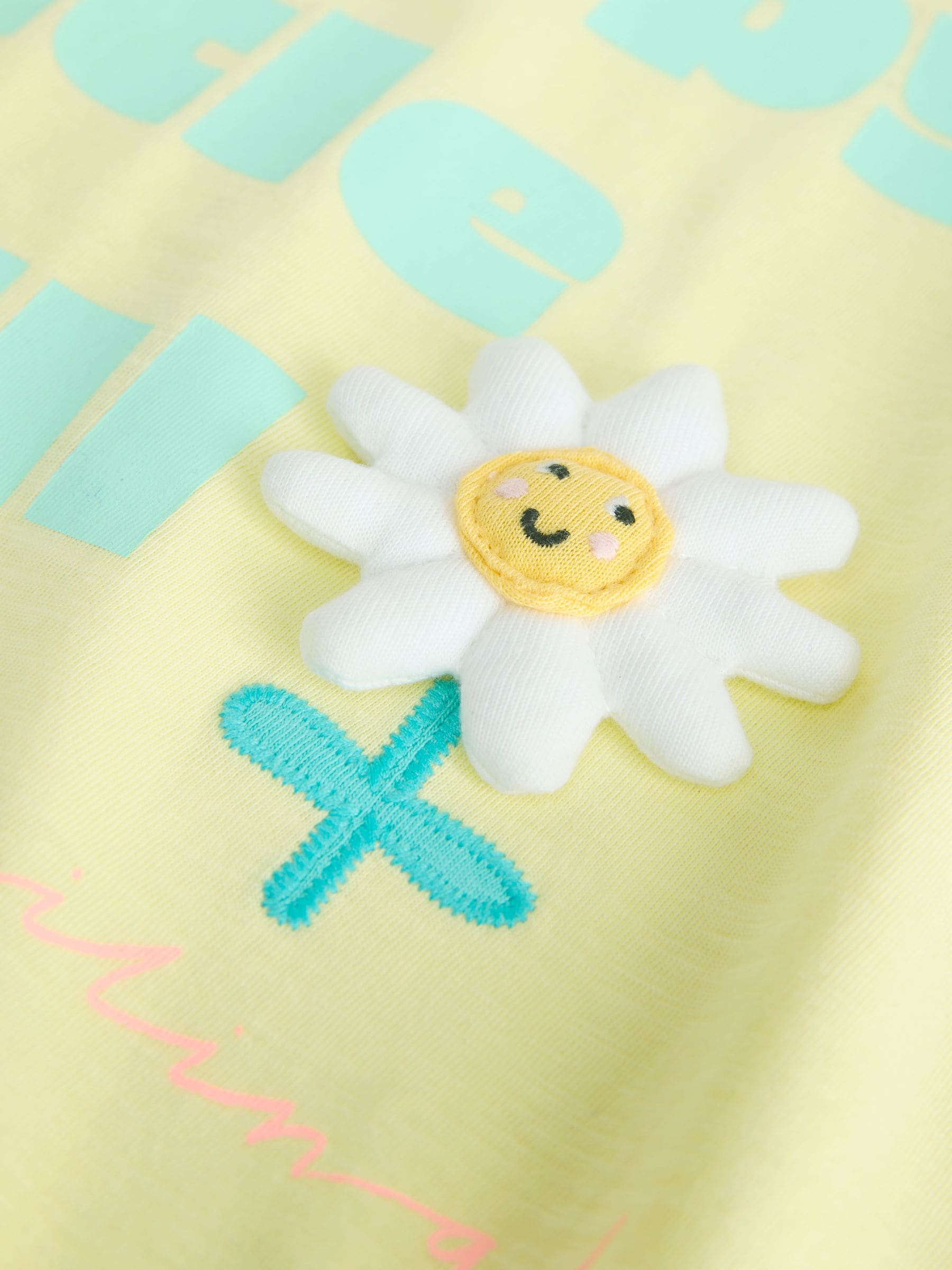 Dsiney Kidz - Lime Green Flower Short Sleeve T-Shirt and Shorts Set (3mths-7yrs) image 9