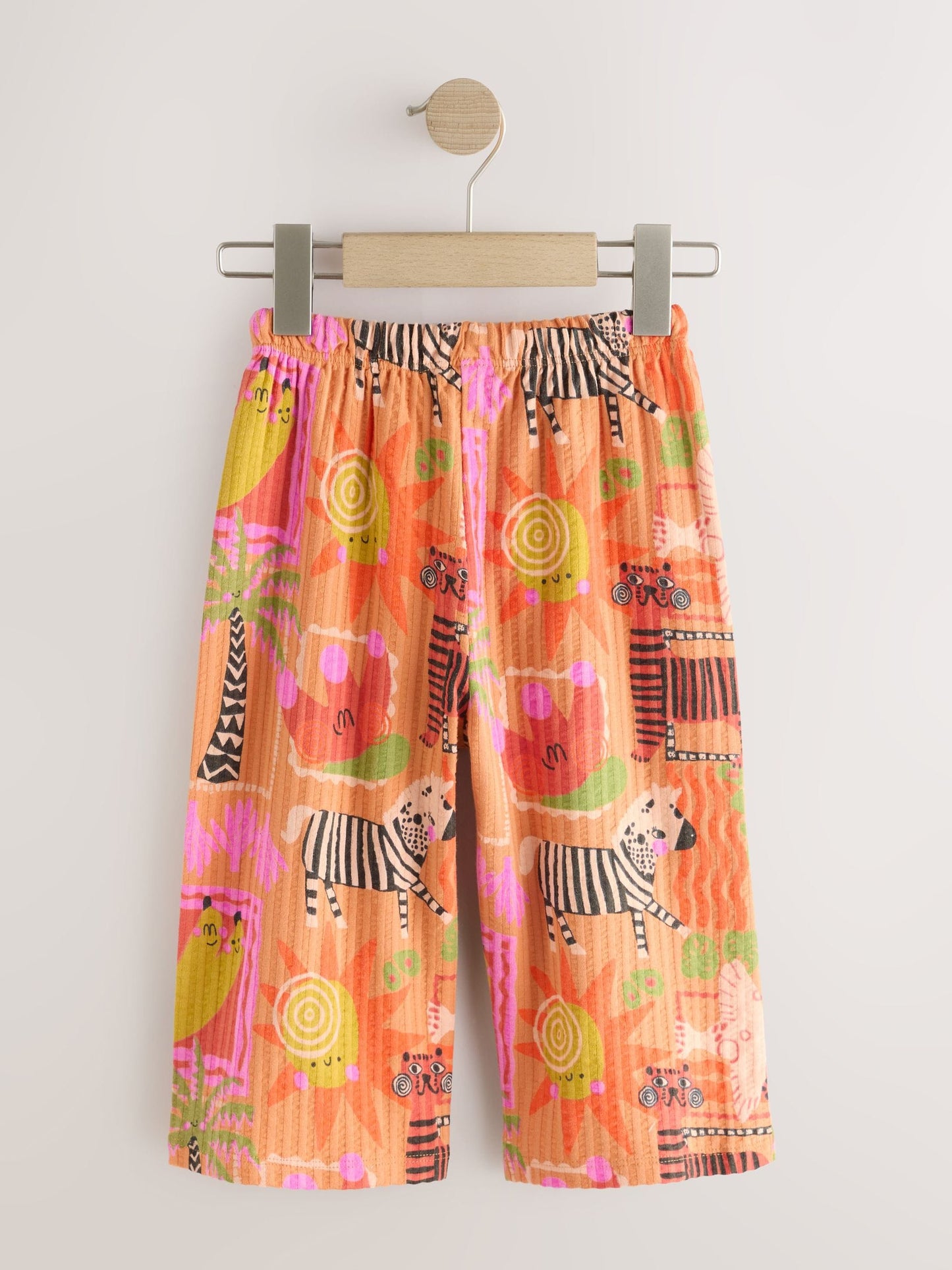 Orange Safari Wide Leg Trousers (3mths-7yrs) image 5