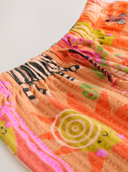 Orange Safari Wide Leg Trousers (3mths-7yrs) image 7