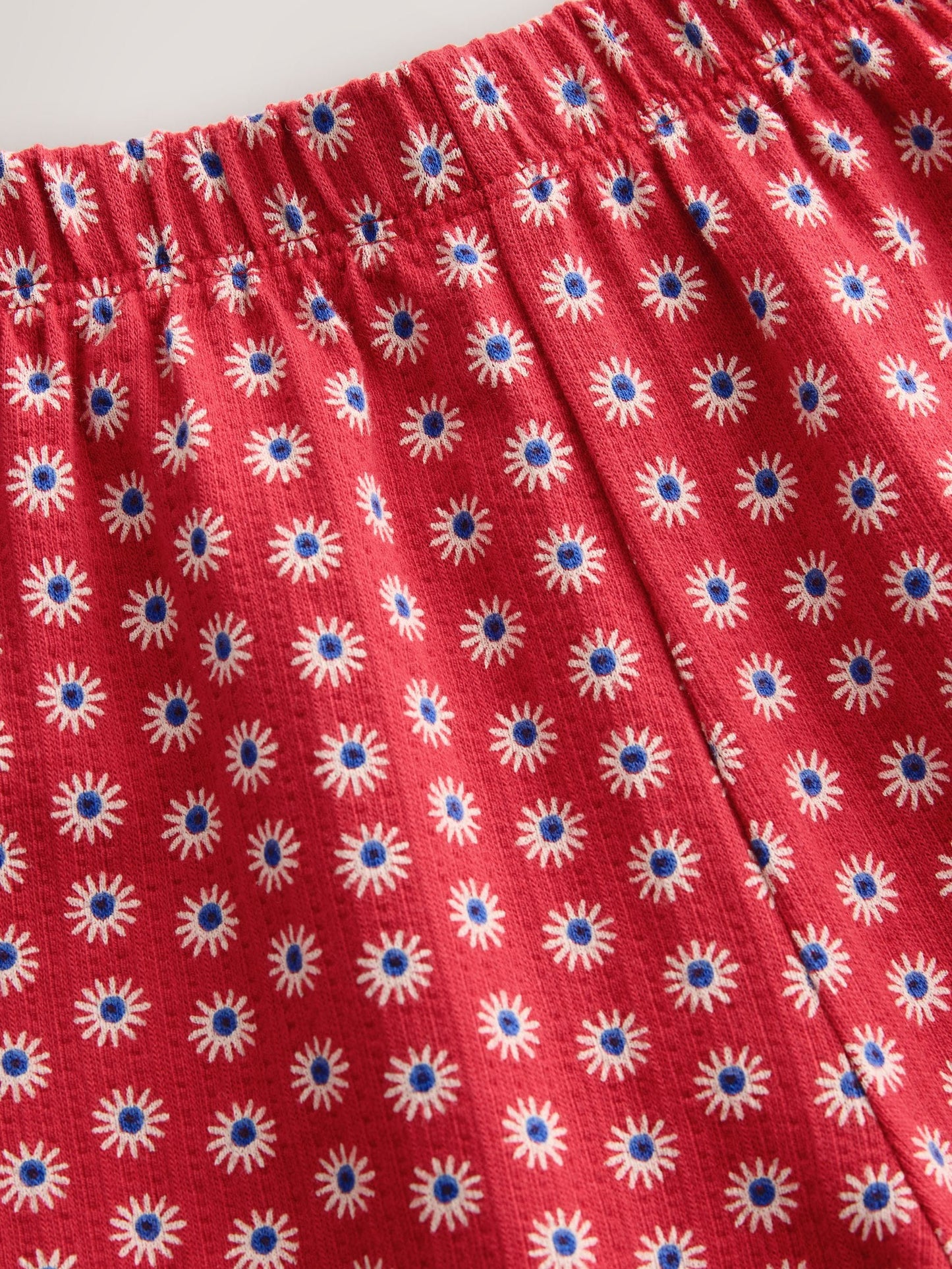 Red Flower Wide Leg Frill Trousers (3mths-7yrs) image 5