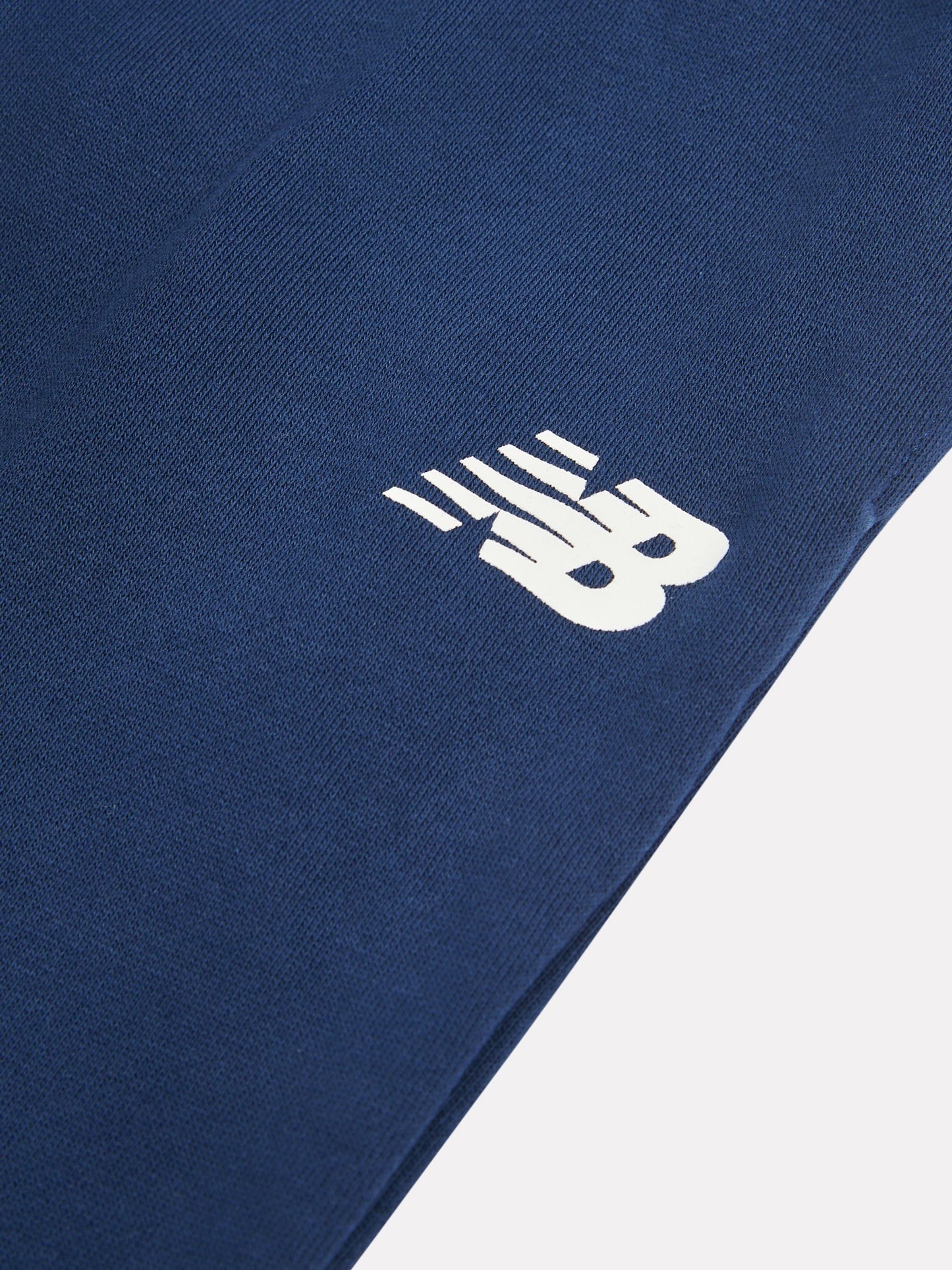 New Balance Blue Contrast Panel T-Shirt & FT Joggers Set image 4