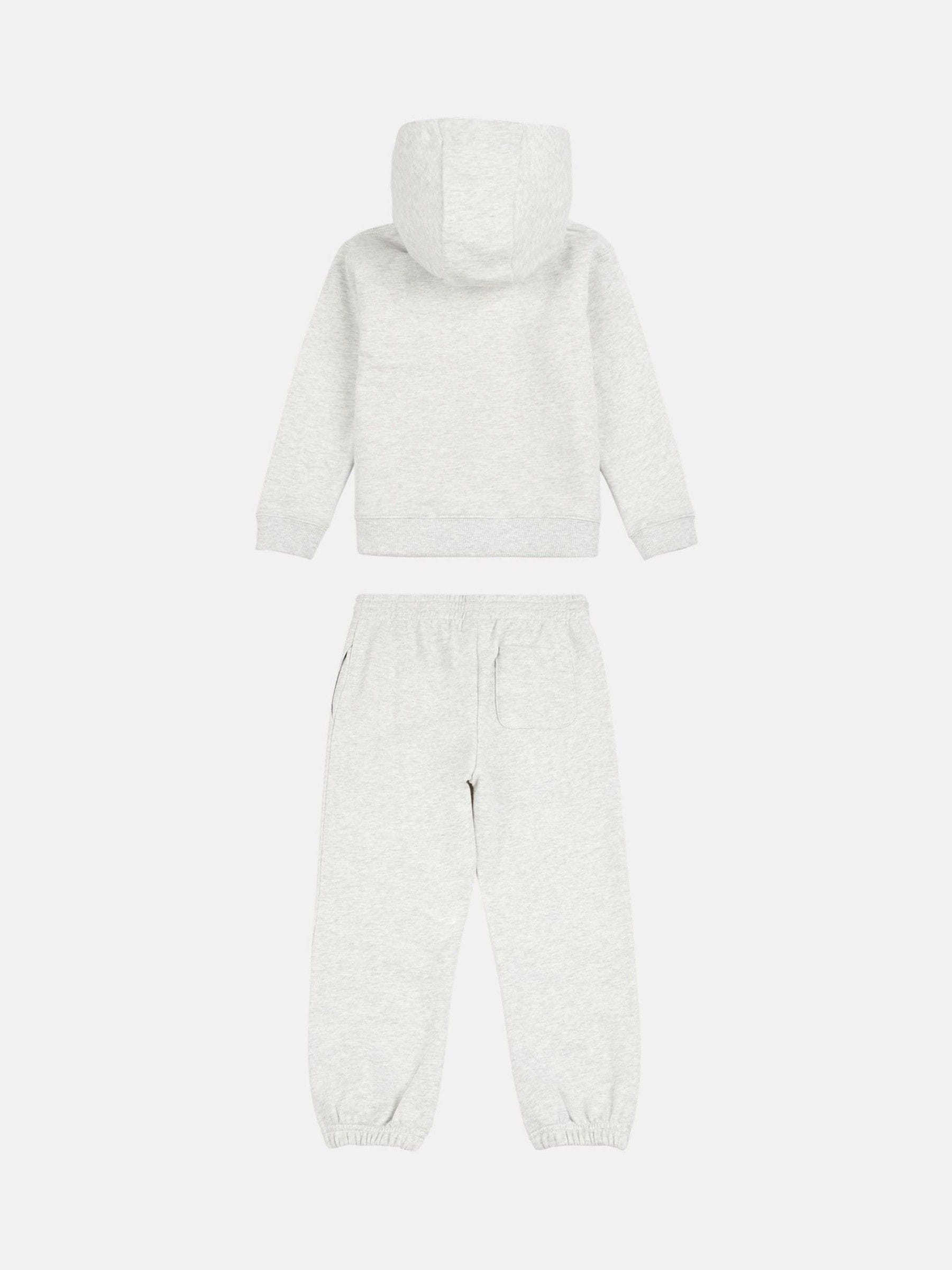 New Balance Grey FT Zip Thru Hoodie & Joggers Set image 2