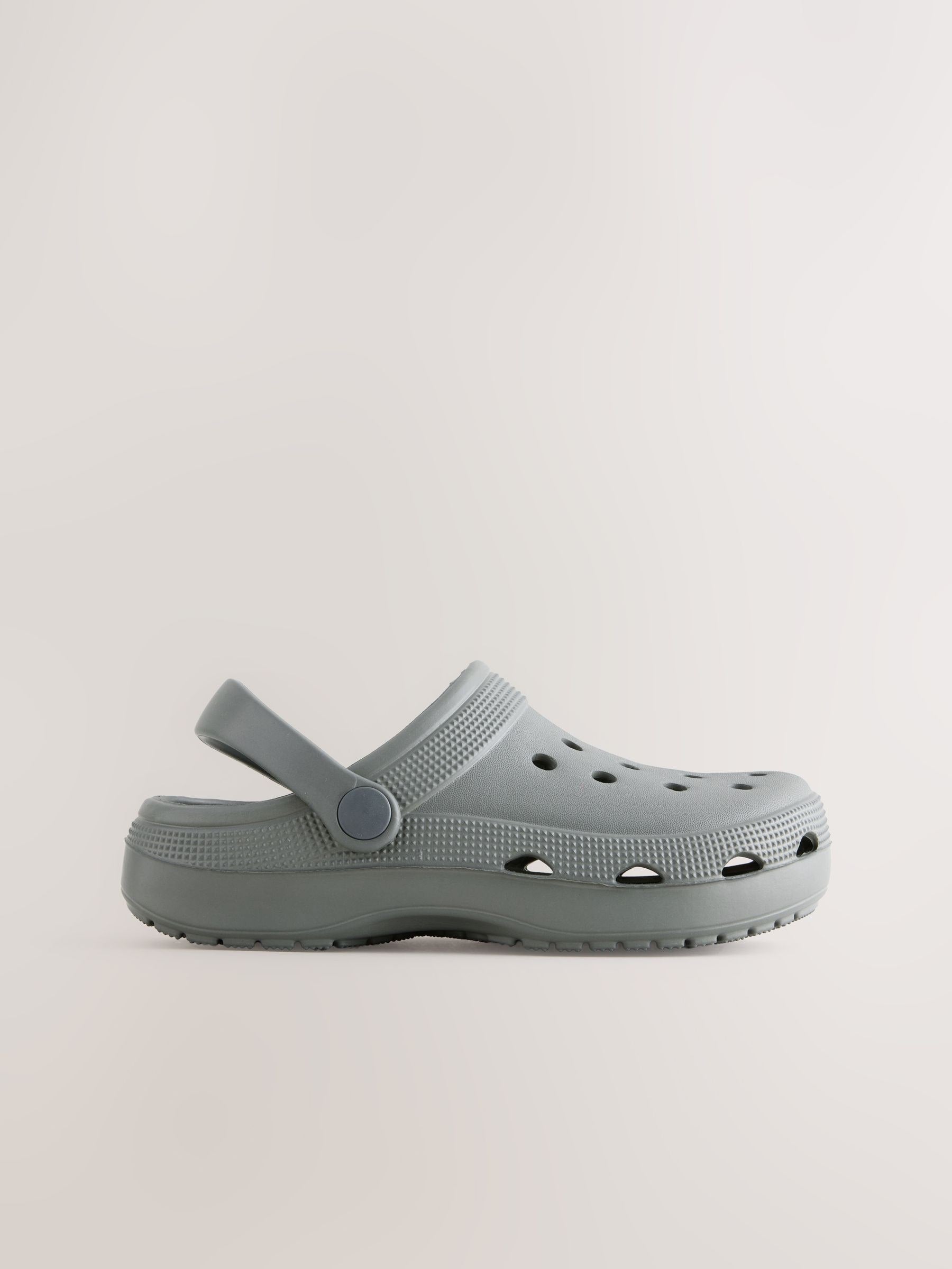 Grey Comfort Clogs image 2