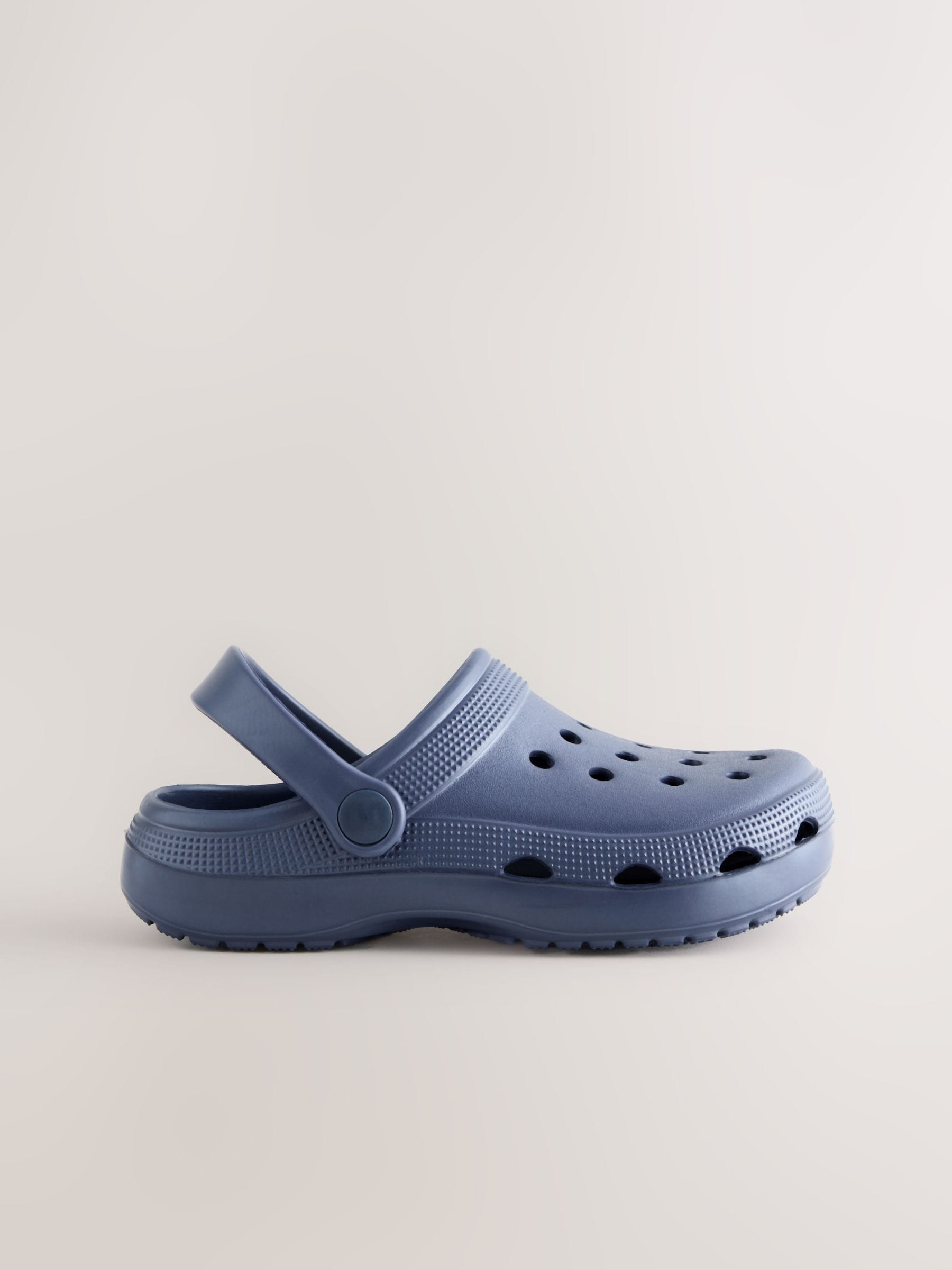 Navy Comfort Clogs image 2