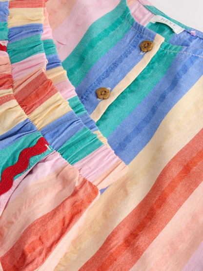 Rainbow Check Ric Rac Sleeveless Top & Shorts Set (3mths-7yrs) image 7