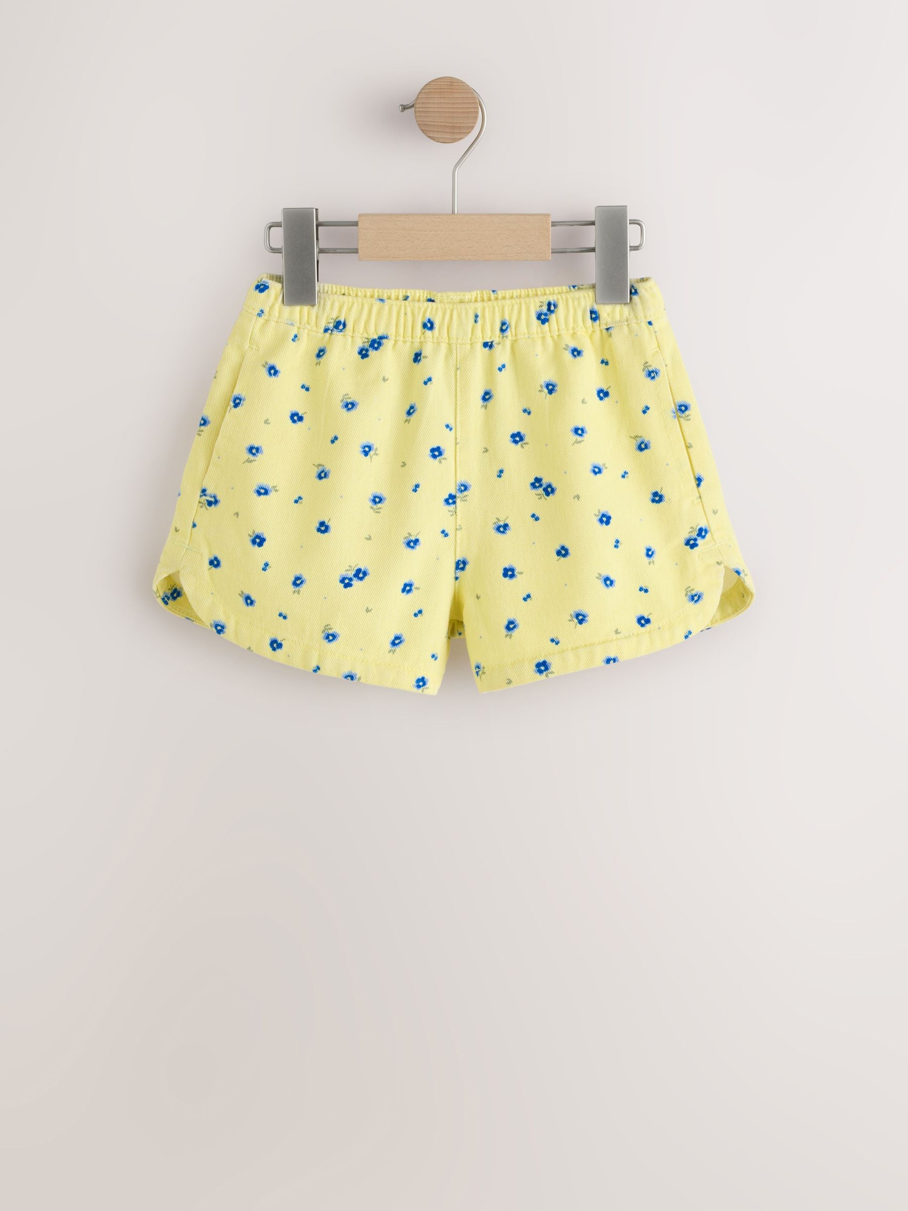 Dsiney Kidz - Yellow/Blue Ditsy Floral Pull On Shorts (3mths-7yrs) image 5