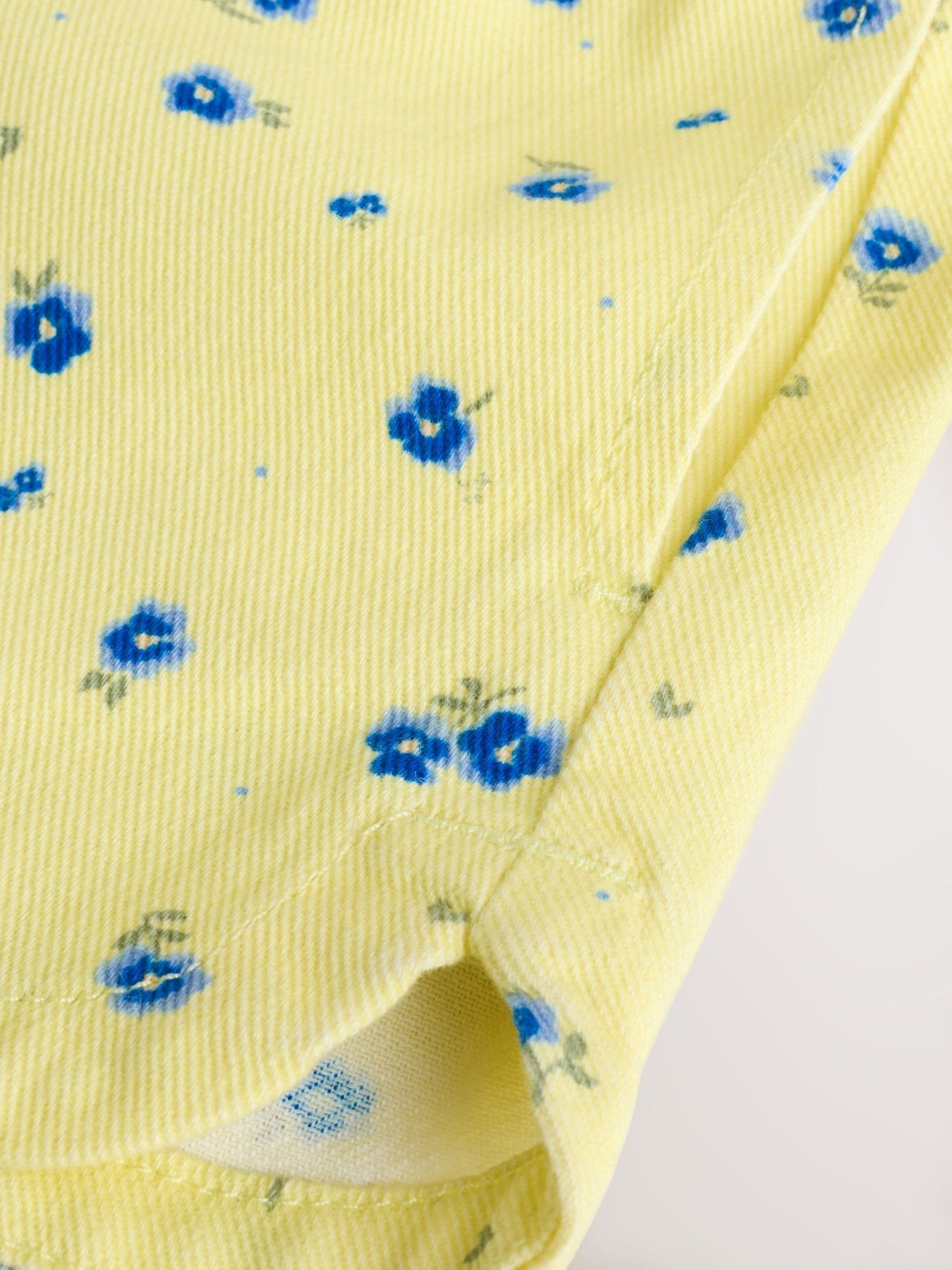 Dsiney Kidz - Yellow/Blue Ditsy Floral Pull On Shorts (3mths-7yrs) image 7