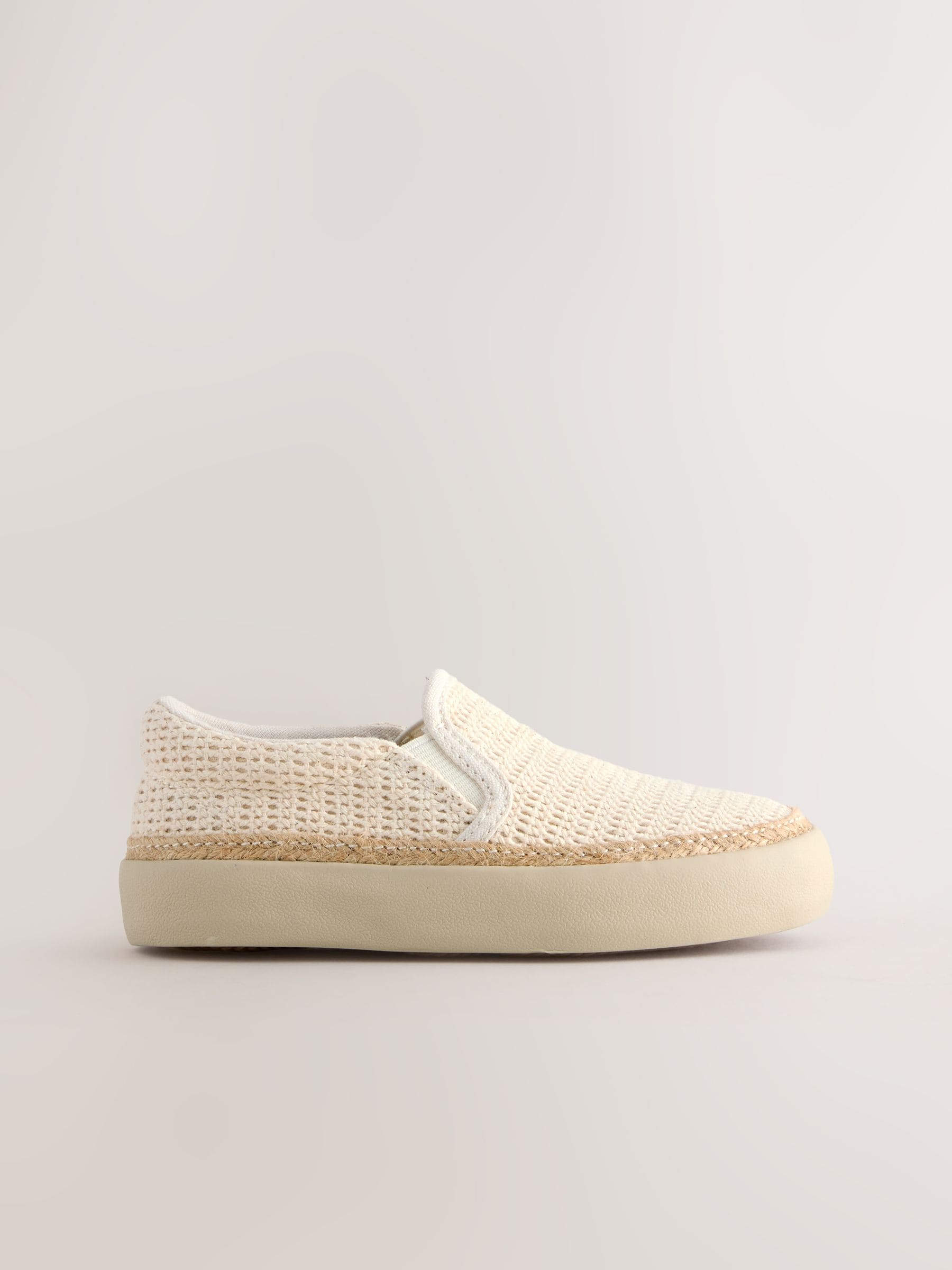 Neutral Slip-On Loafers image 2