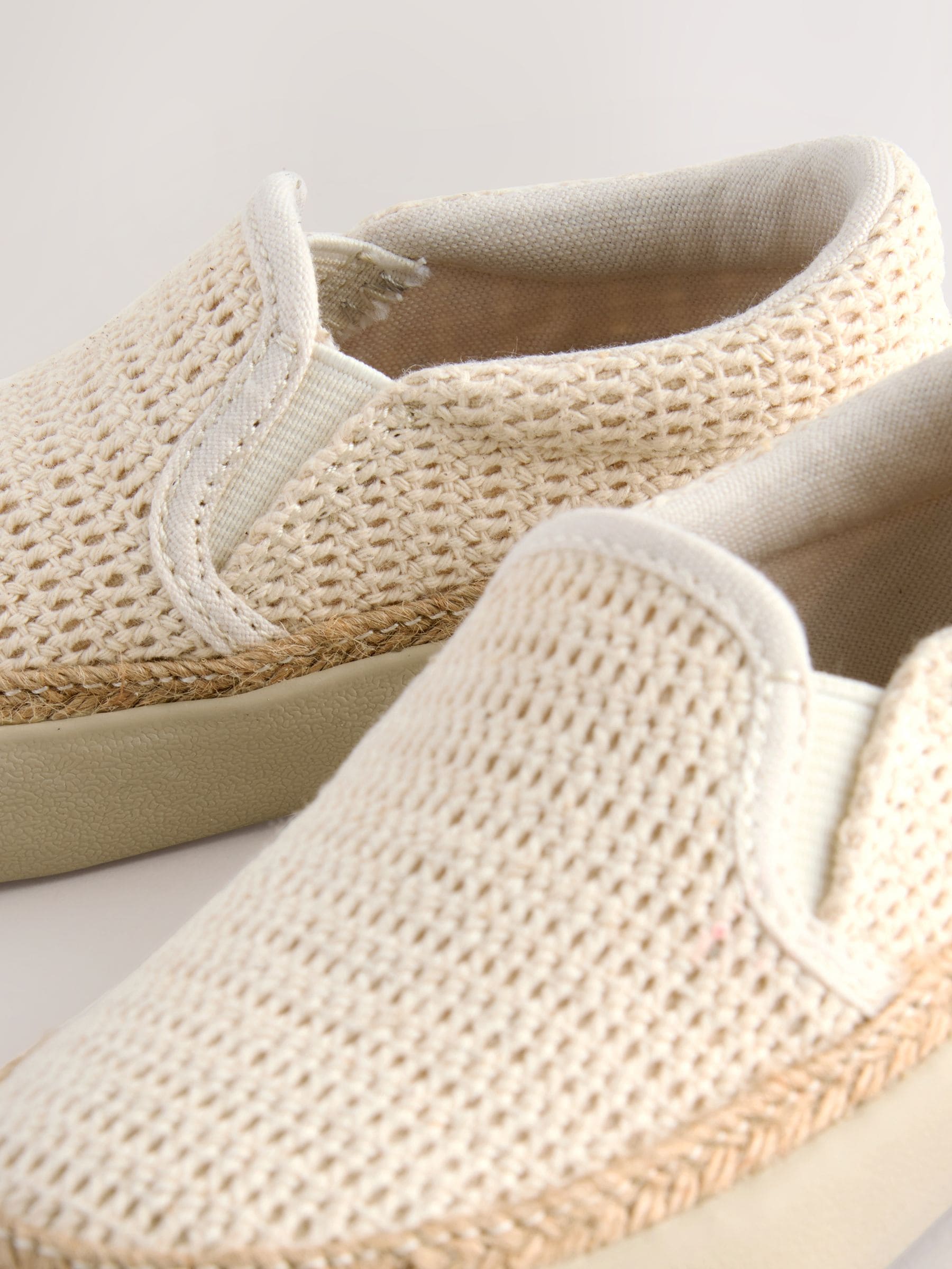 Neutral Slip-On Loafers image 6
