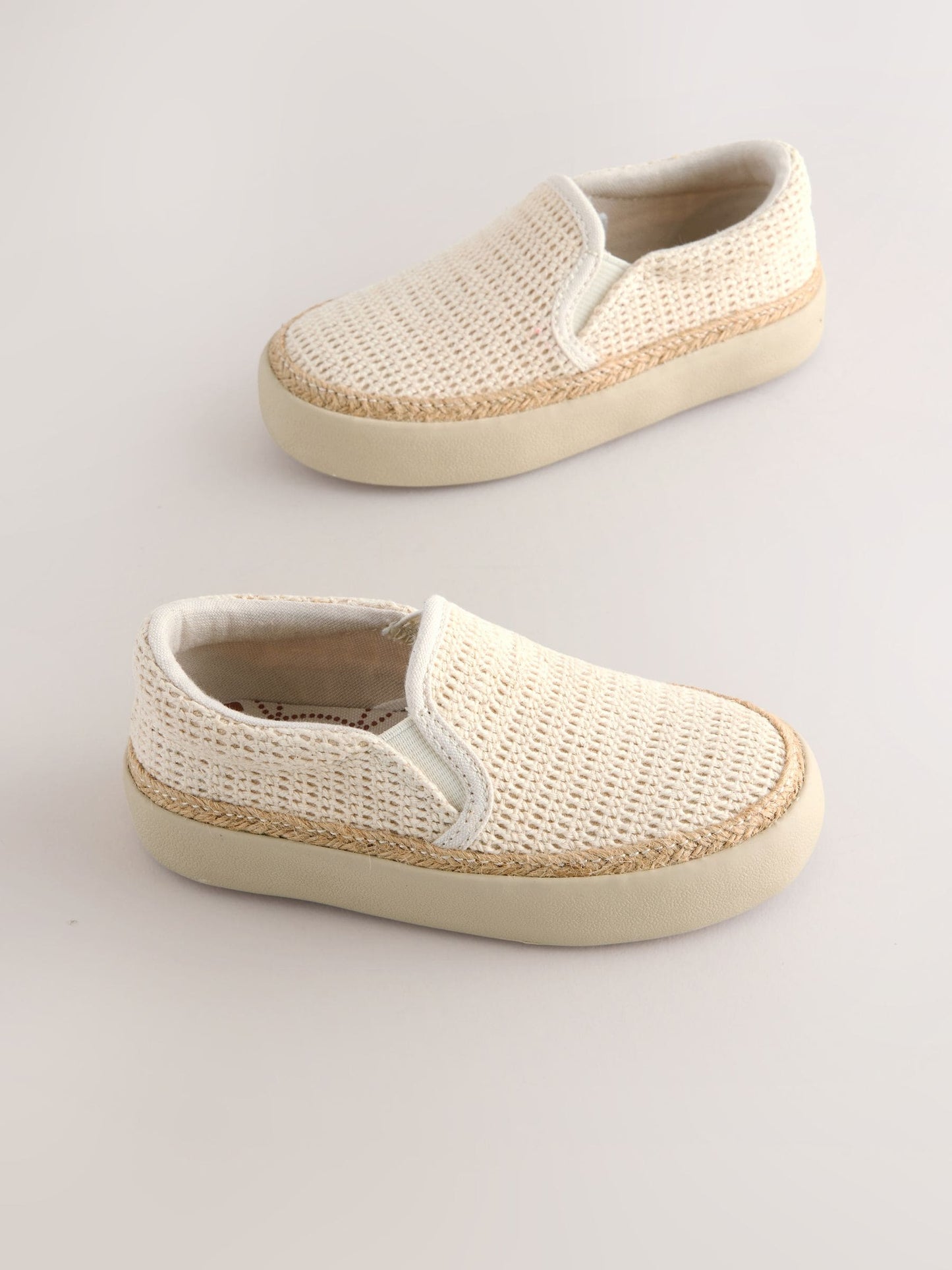 Neutral Slip-On Loafers image 1