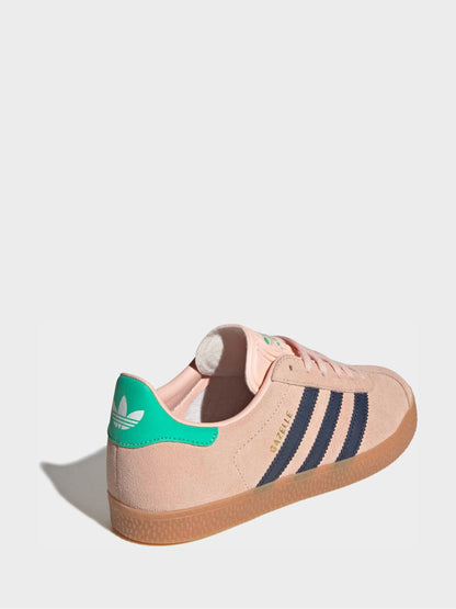 adidas Originals Light Pink Junior Gazelle Trainers image 2