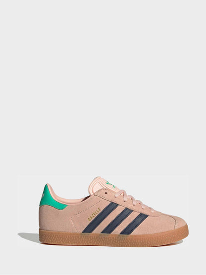 adidas Originals Light Pink Junior Gazelle Trainers image 3