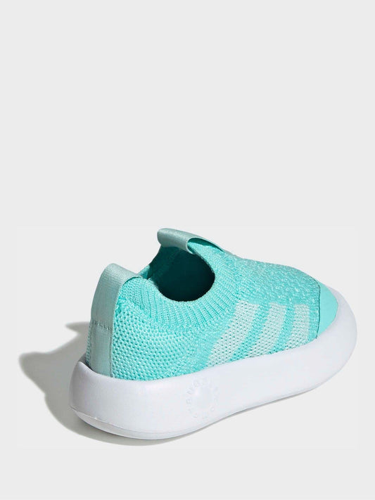 adidas Bright Teal Bubblecomfy Slip On Infant Trainers image 2