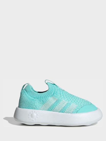 adidas Bright Teal Bubblecomfy Slip On Infant Trainers image 3