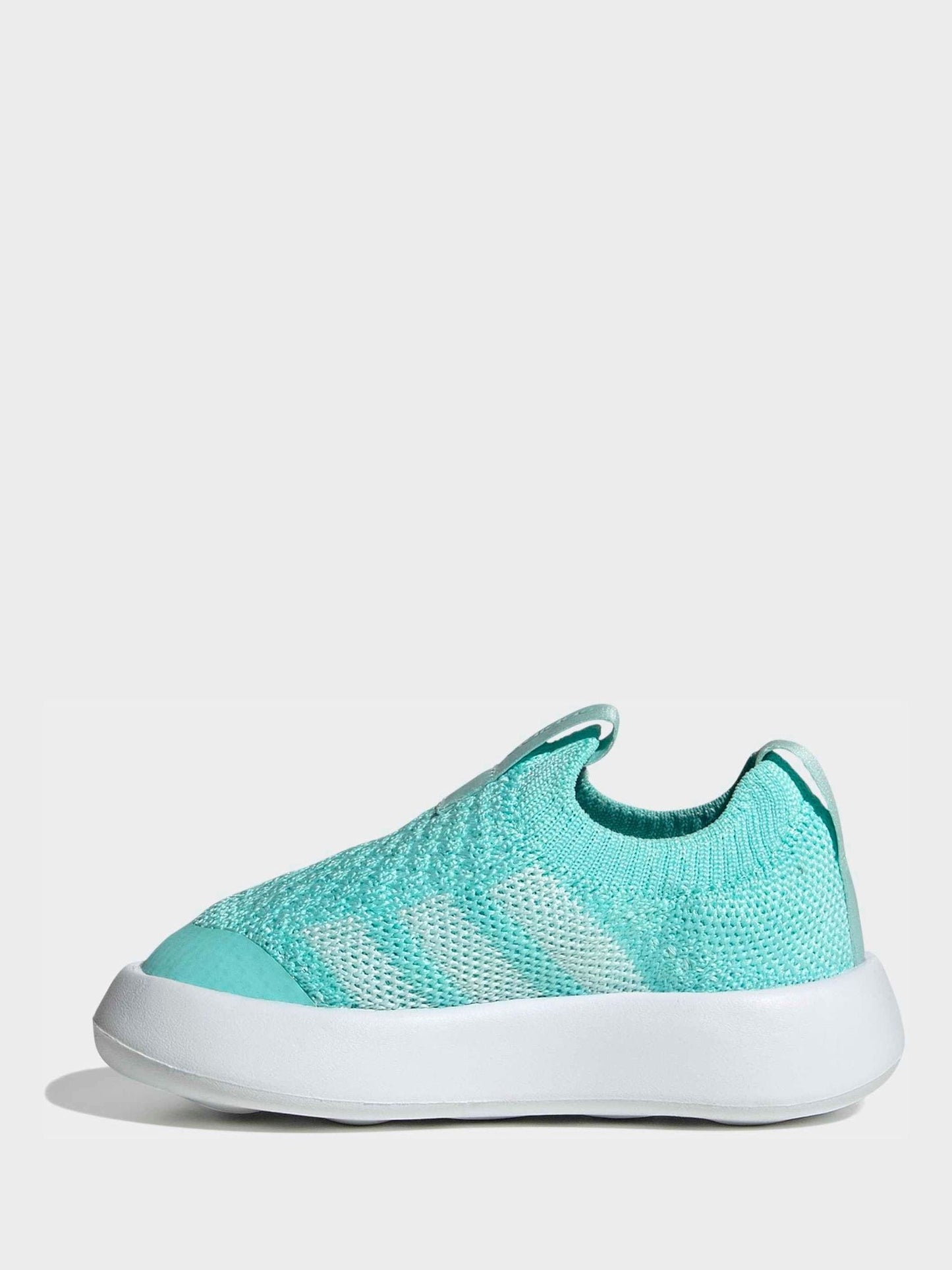 adidas Bright Teal Bubblecomfy Slip On Infant Trainers image 4