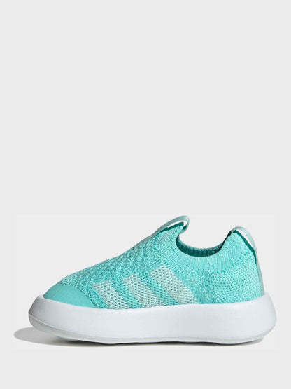 adidas Bright Teal Bubblecomfy Slip On Infant Trainers image 4