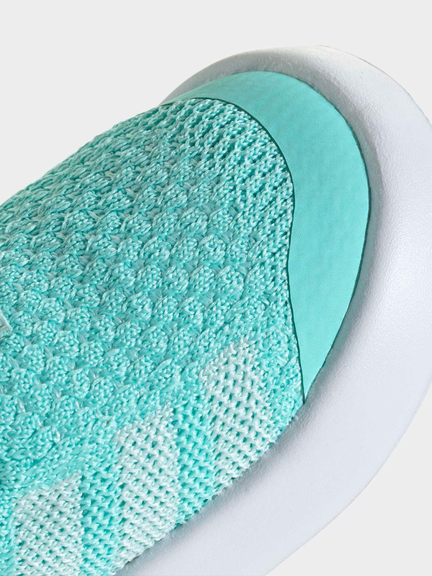 adidas Bright Teal Bubblecomfy Slip On Infant Trainers image 8