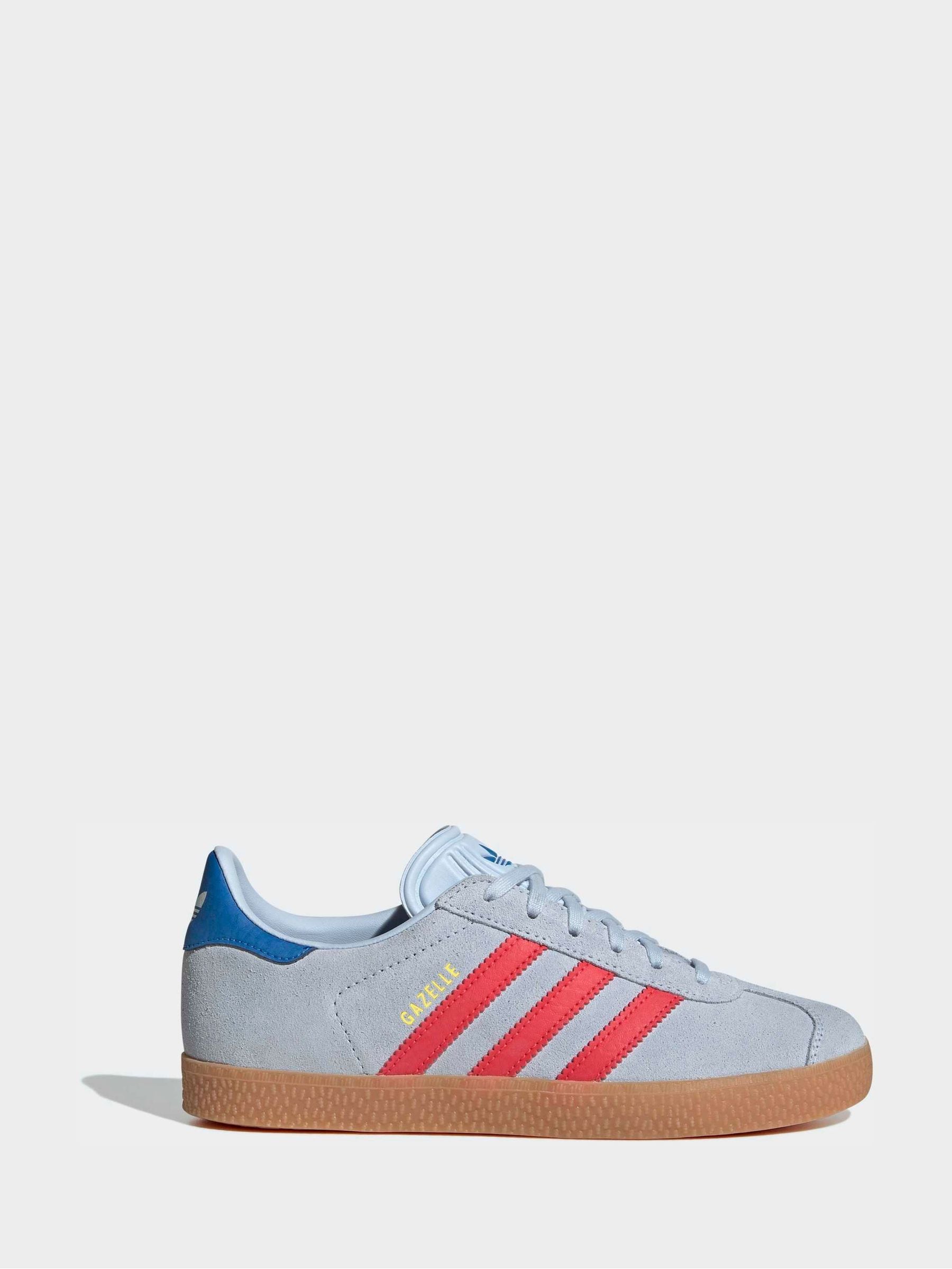 adidas Originals Blue Junior Gazelle Trainers image 1