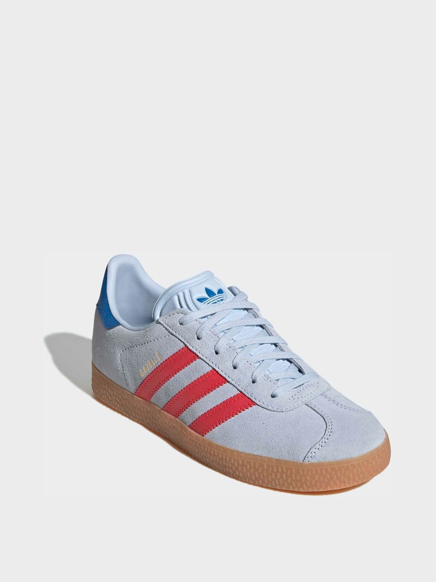 adidas Originals Blue Junior Gazelle Trainers image 2