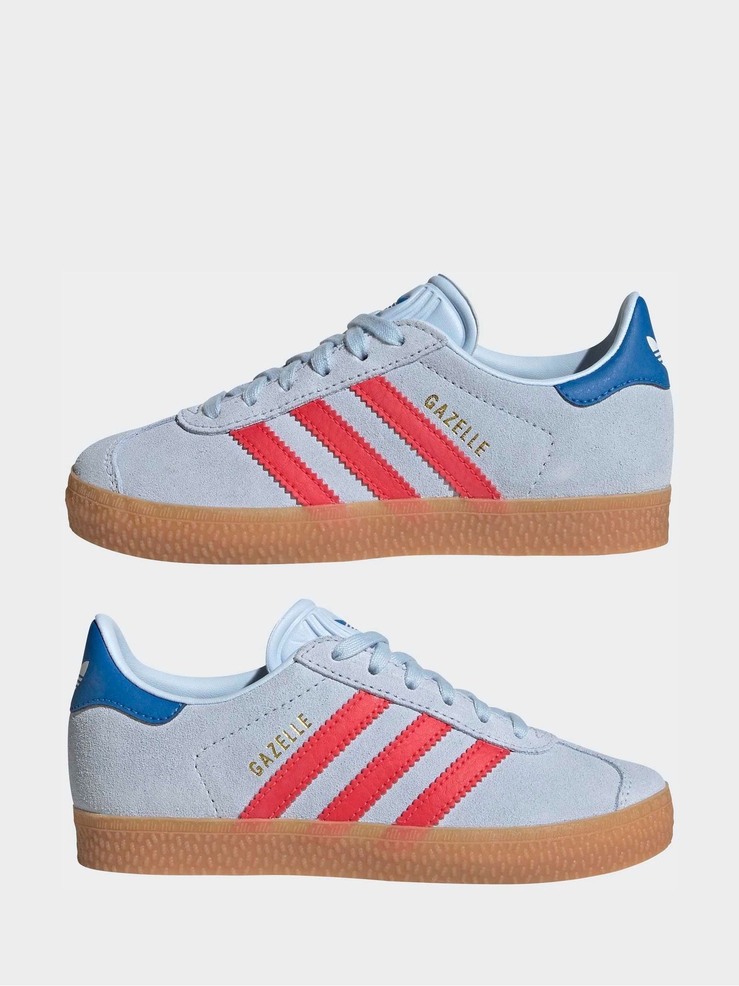 adidas Originals Blue Gazelle Kids Trainers image 3