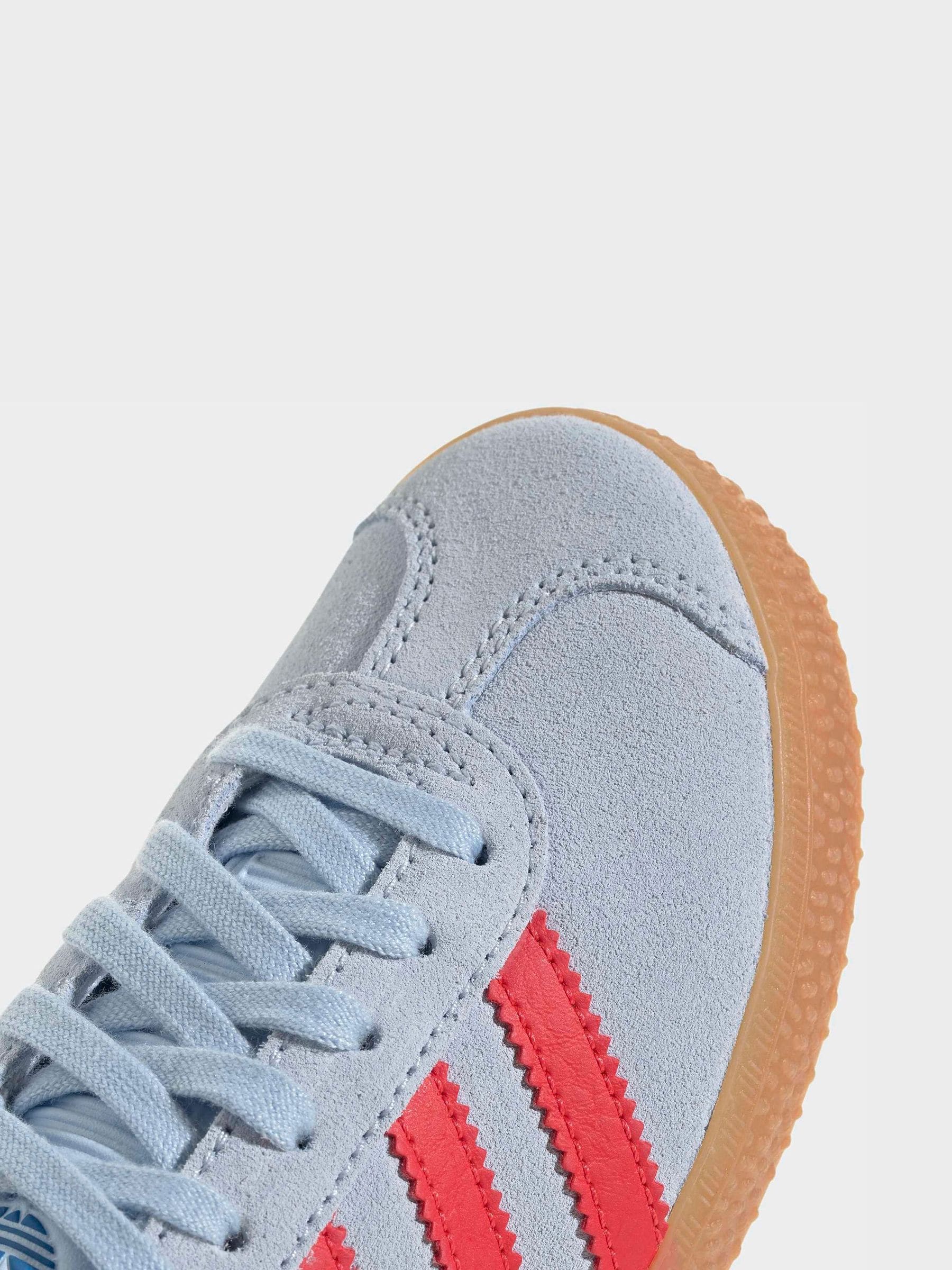 adidas Originals Blue Gazelle Kids Trainers image 6