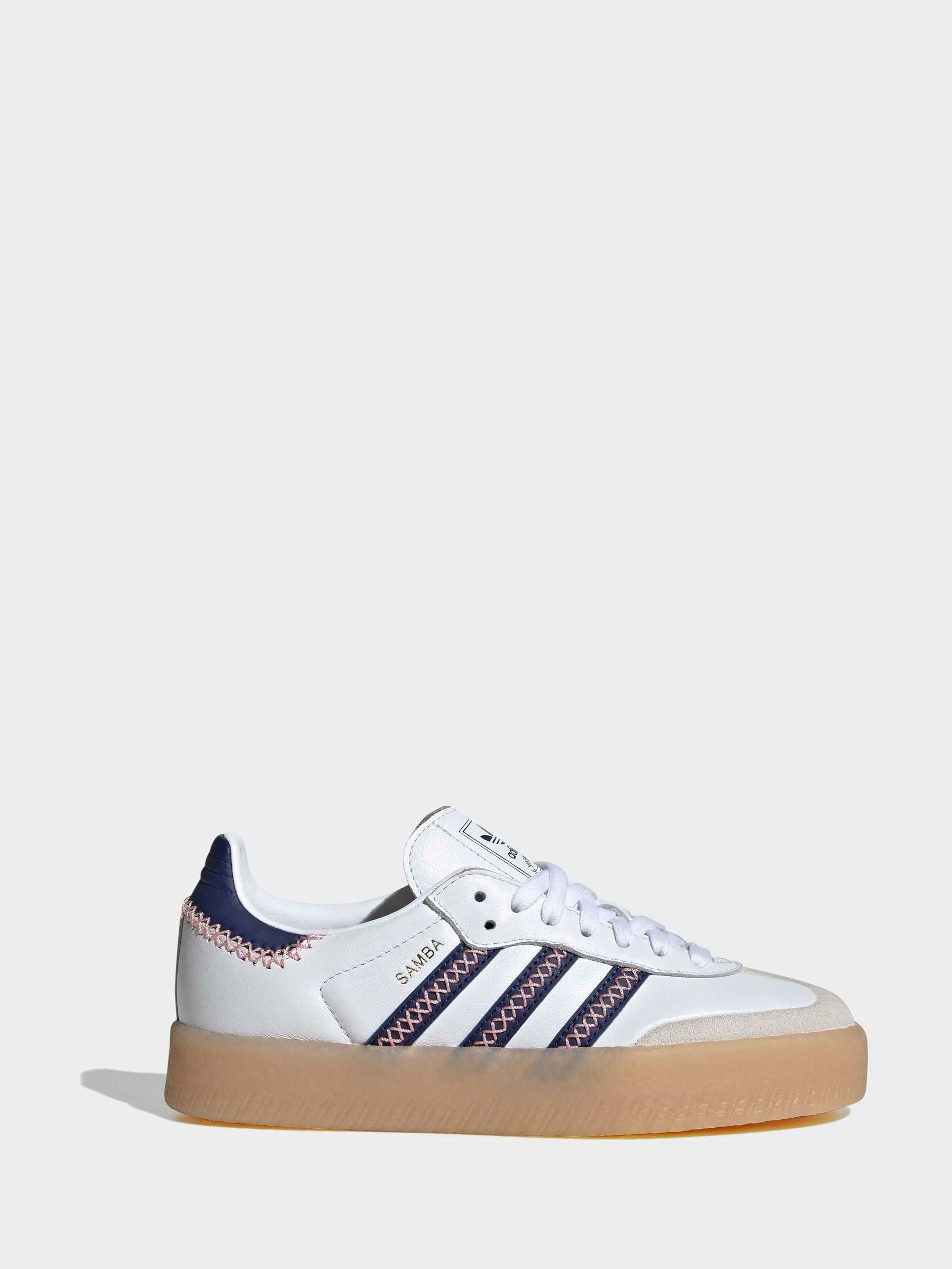 adidas Originals White Sambae Trainers image 1
