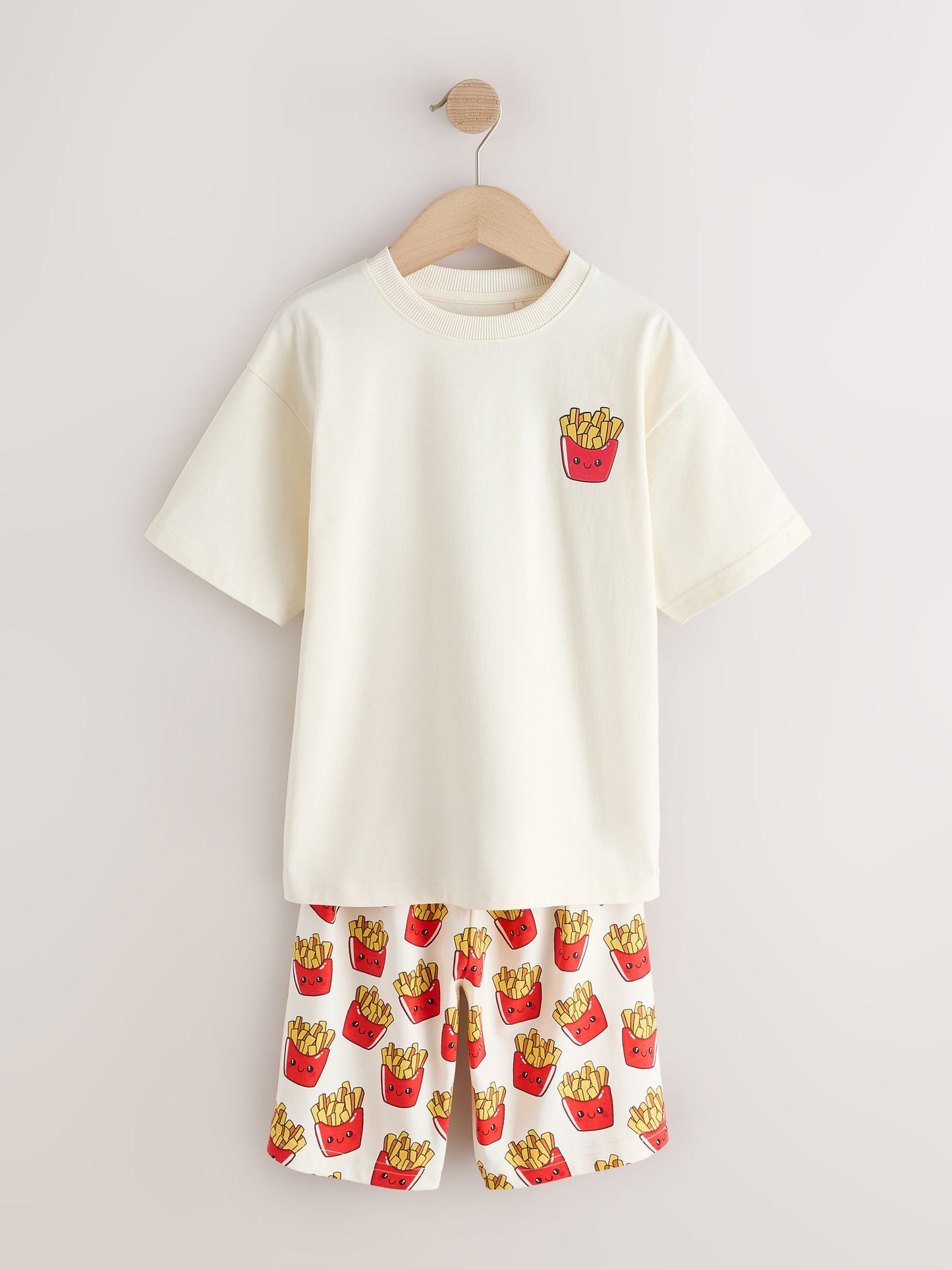 Red/Black/White Fast Food Shorts Pyjamas 3 Pack (4-16yrs) image 4