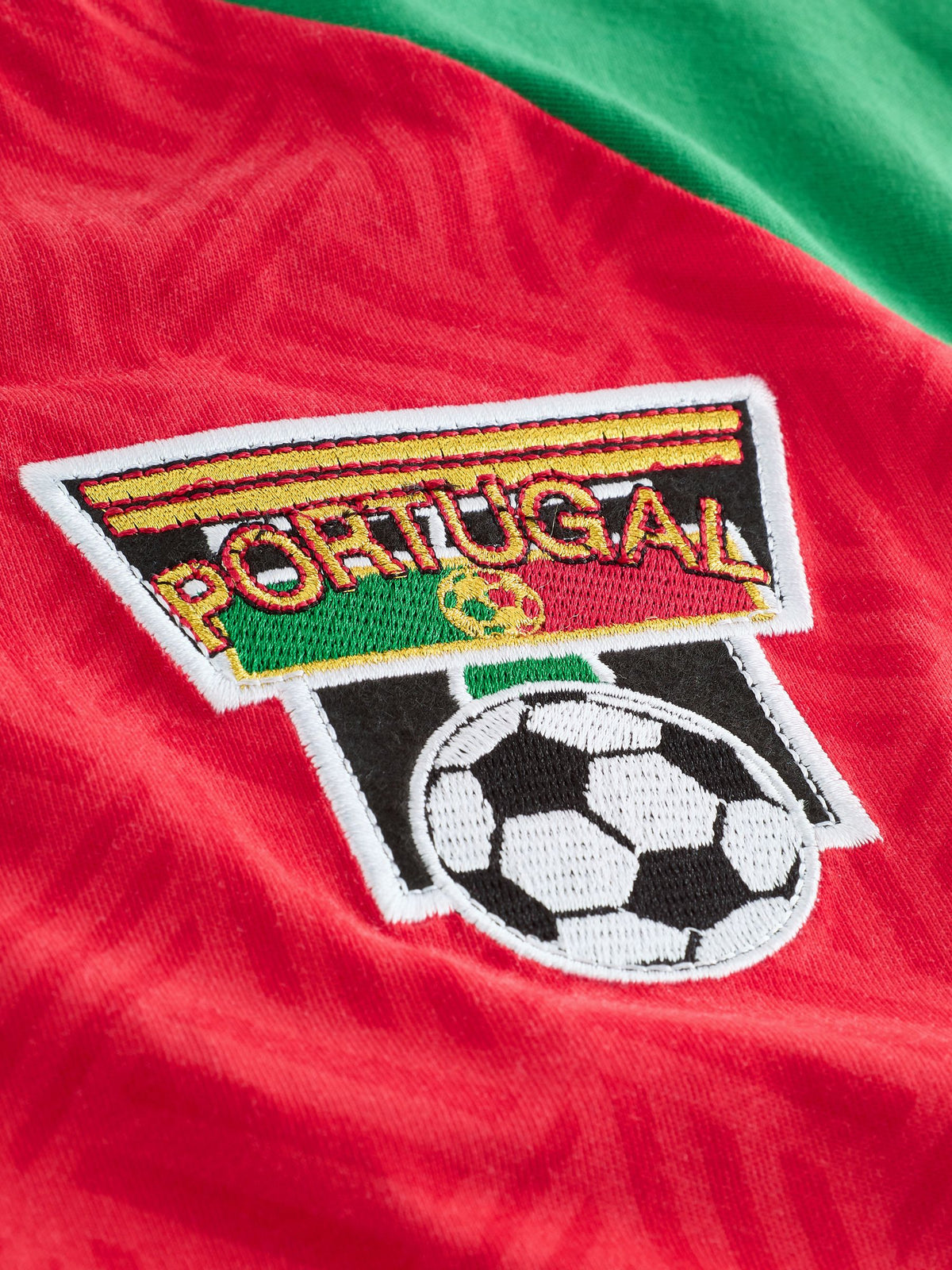 Red/Green Portugal Single Short Football Pyjamas (4-14yrs) - image 8