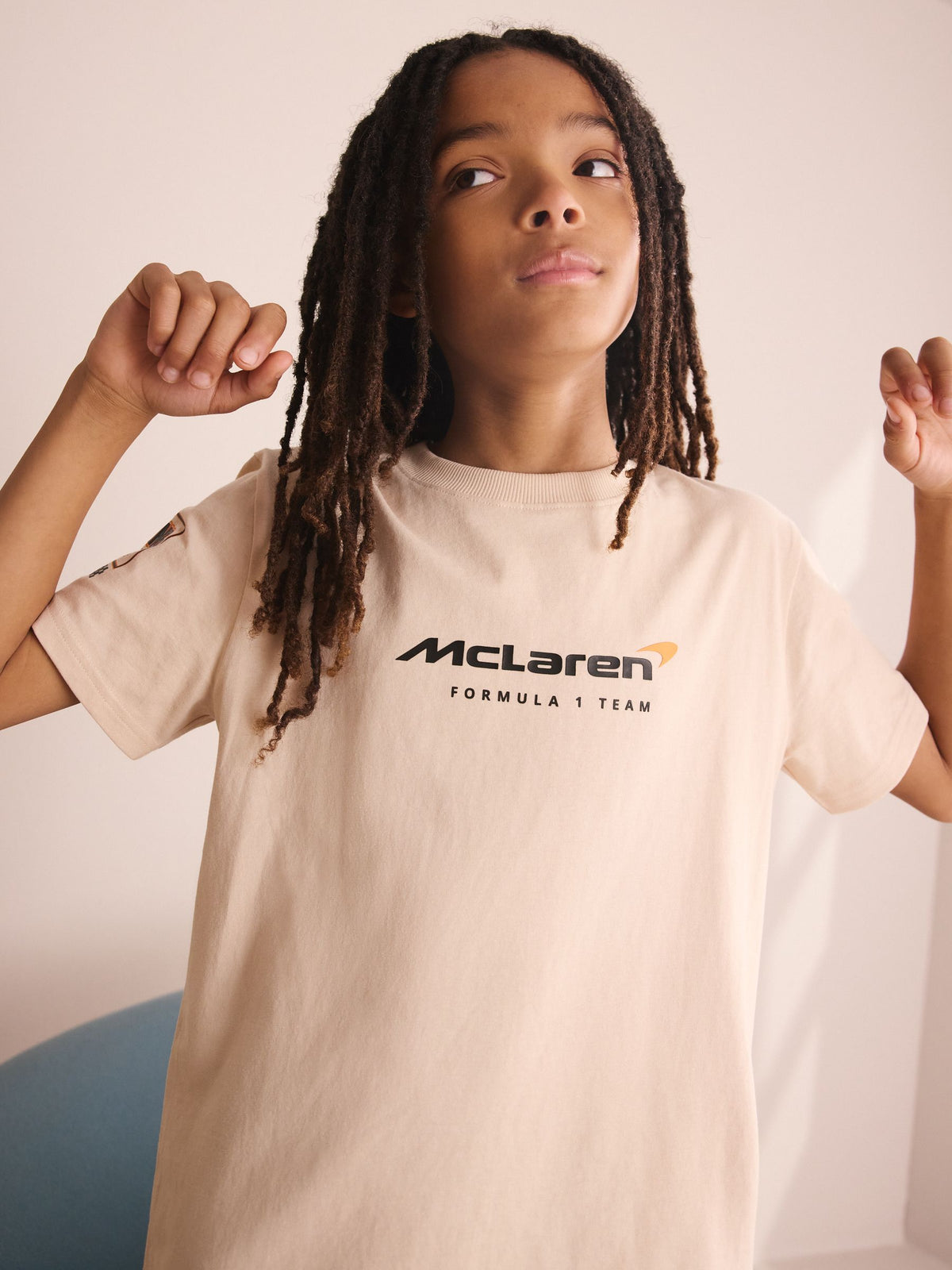 Black/Ecru Mclaren Single Short Pyjamas (3-16yrs) - image 5