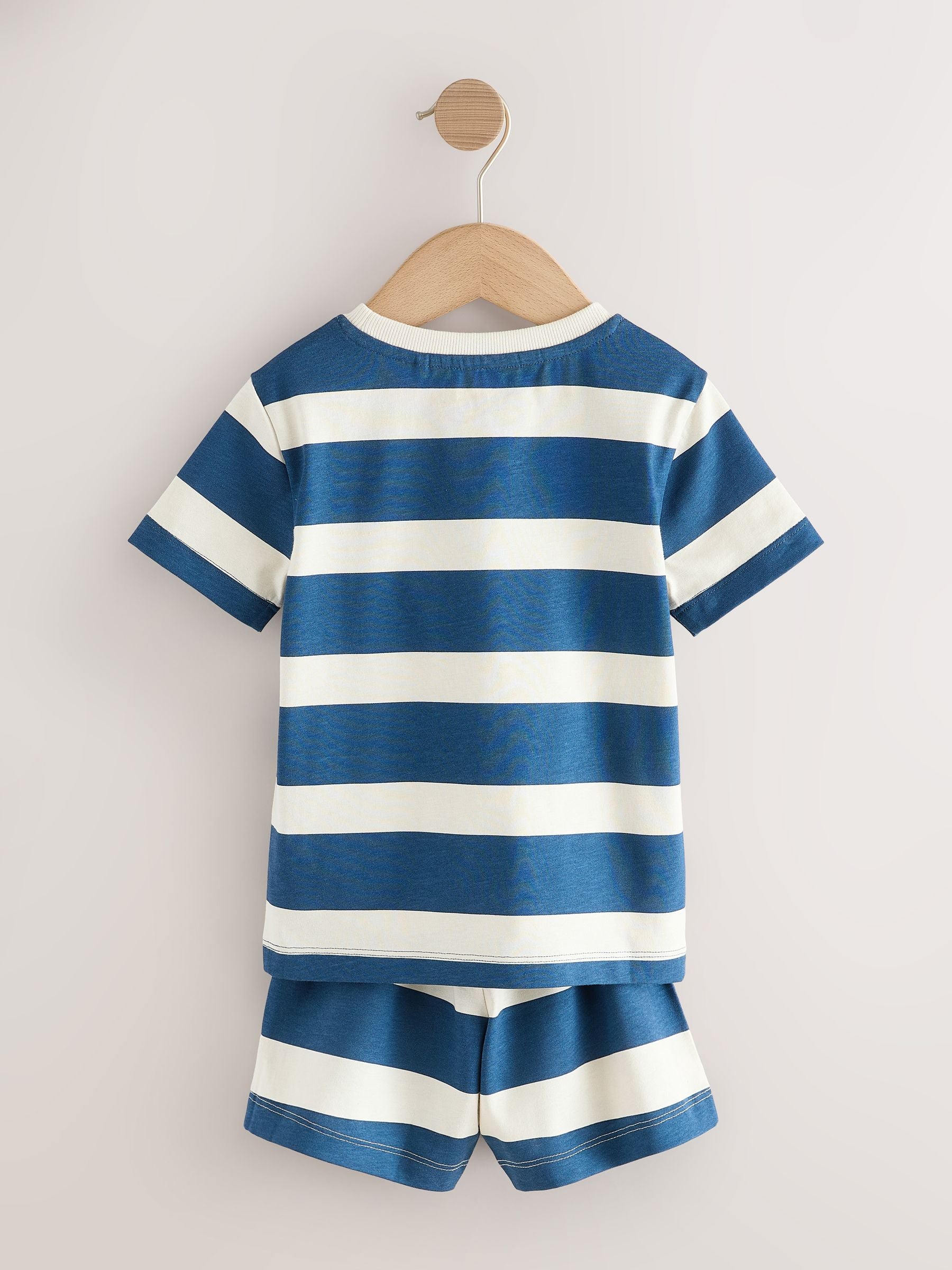 Dsiney Kidz - Blue/White Bluey Short Pyjamas 2 Pack (12mths-8yrs) image 8